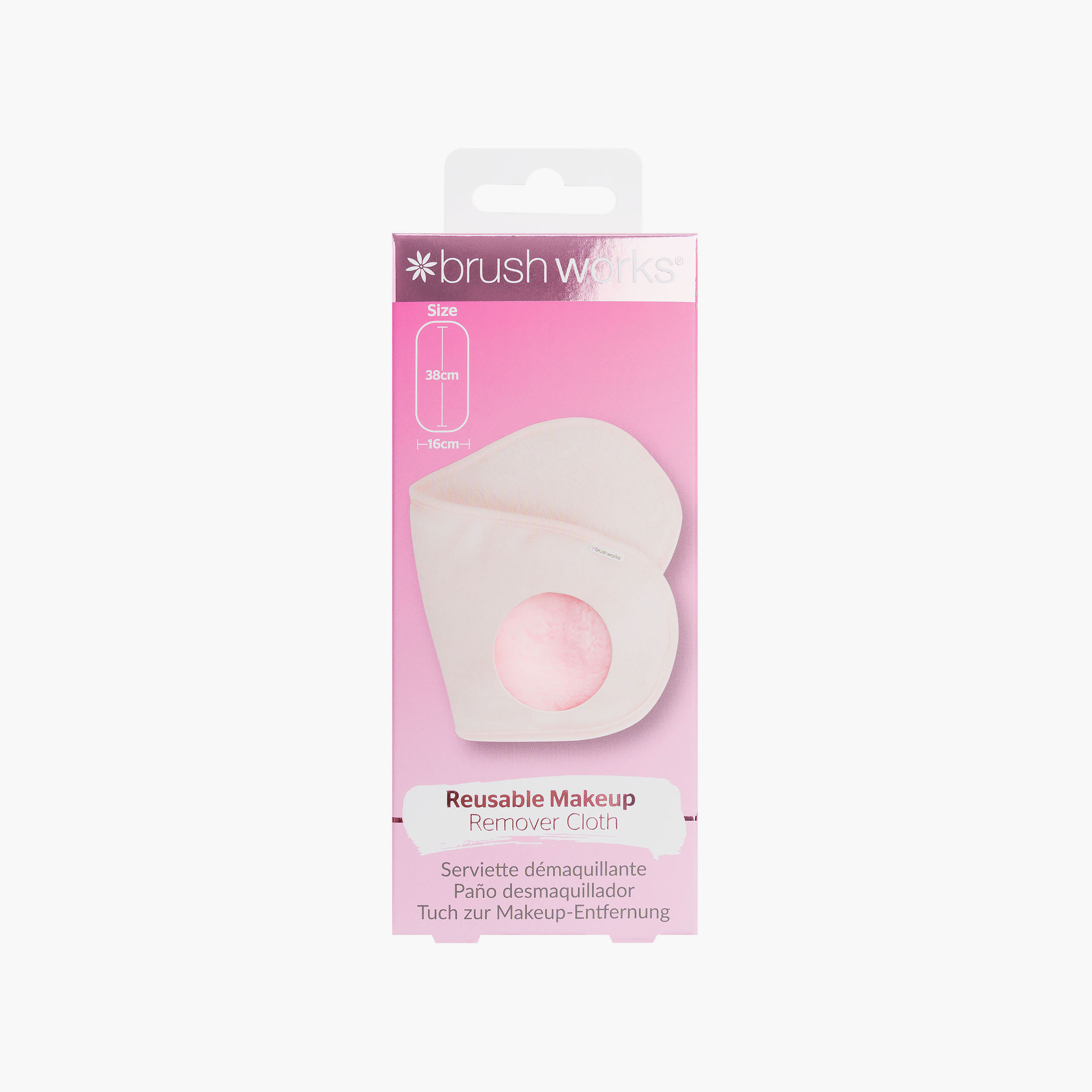 Brushworks Makeup Remover Cloth 1 Pc-beautyandpersonalcare-skin-treatments-image-5