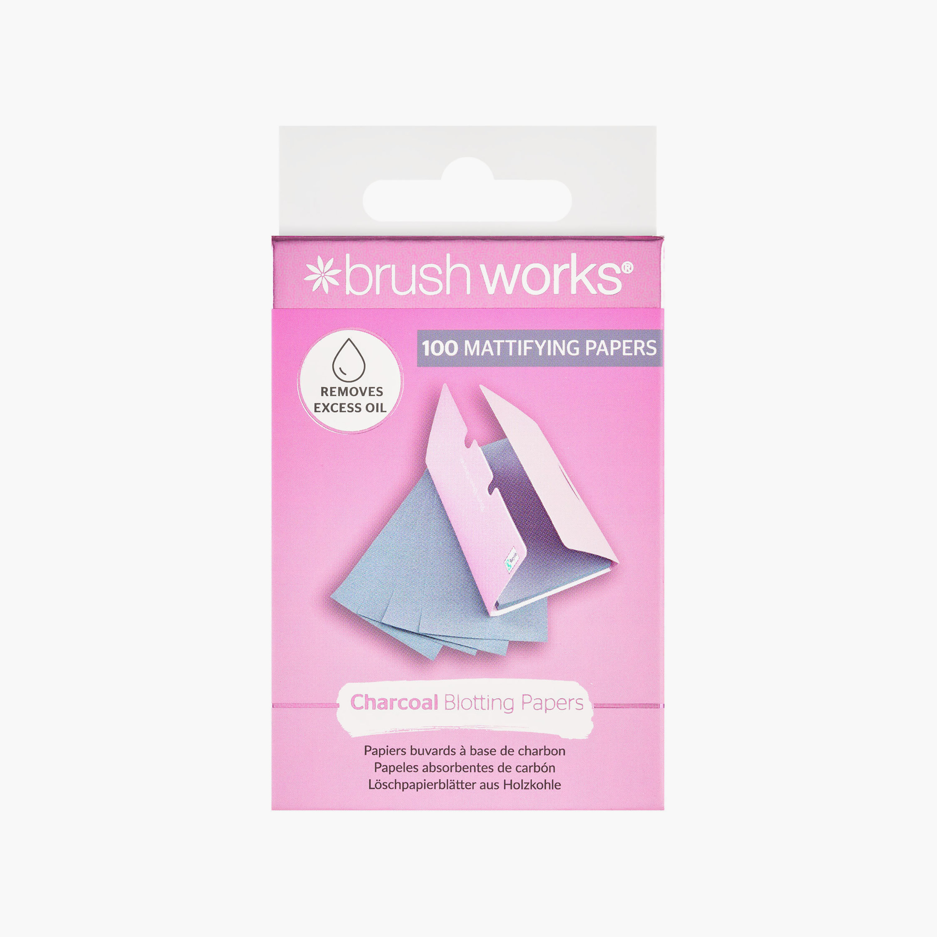 Brushworks Charcoal Blotting Papers 100 Pcs-beautyandpersonalcare-skin-treatments-image-8