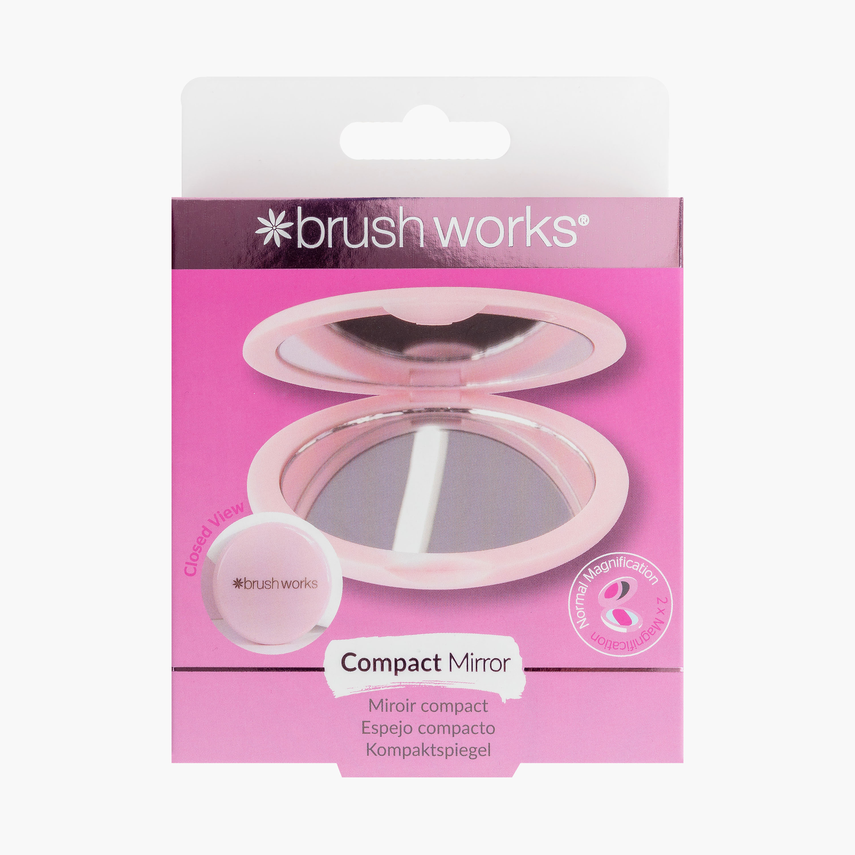 Brushworks Compact Mirror 1 Pc-beautyandpersonalcare-skin-treatments-image-6