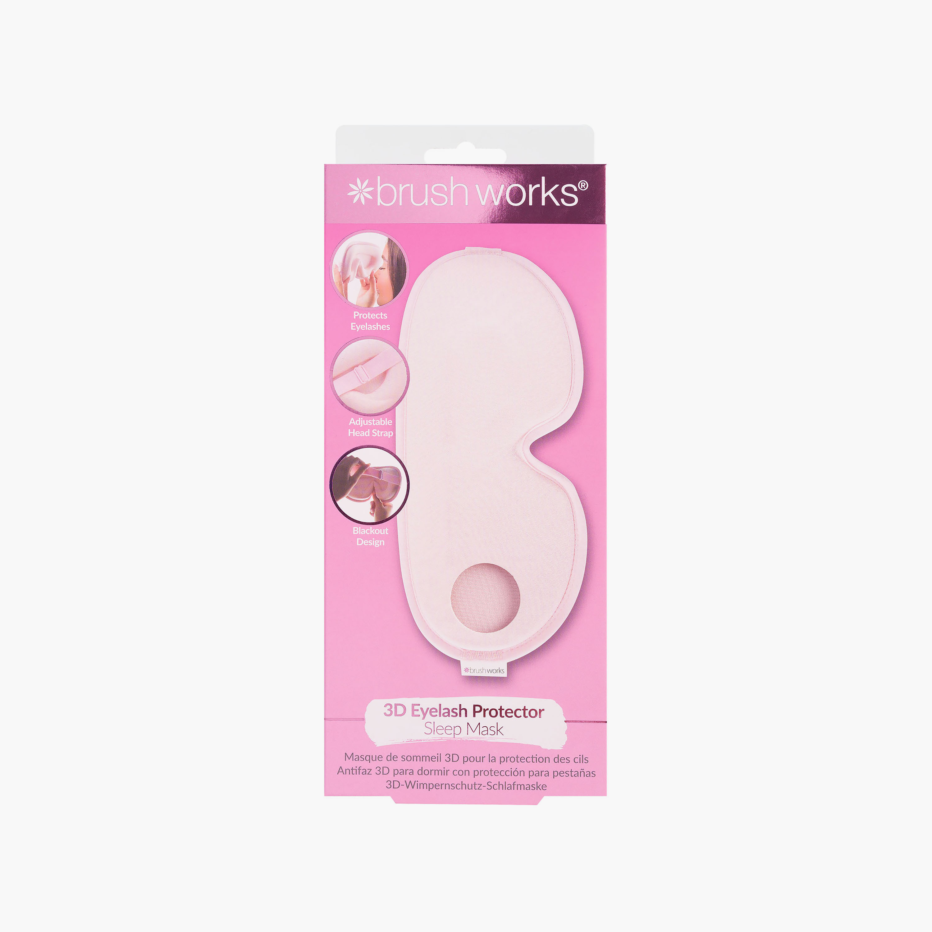Brushworks 3D Eyelash Protector Sleep Mask 1 Pc-beautyandpersonalcare-skin-treatments-image-5