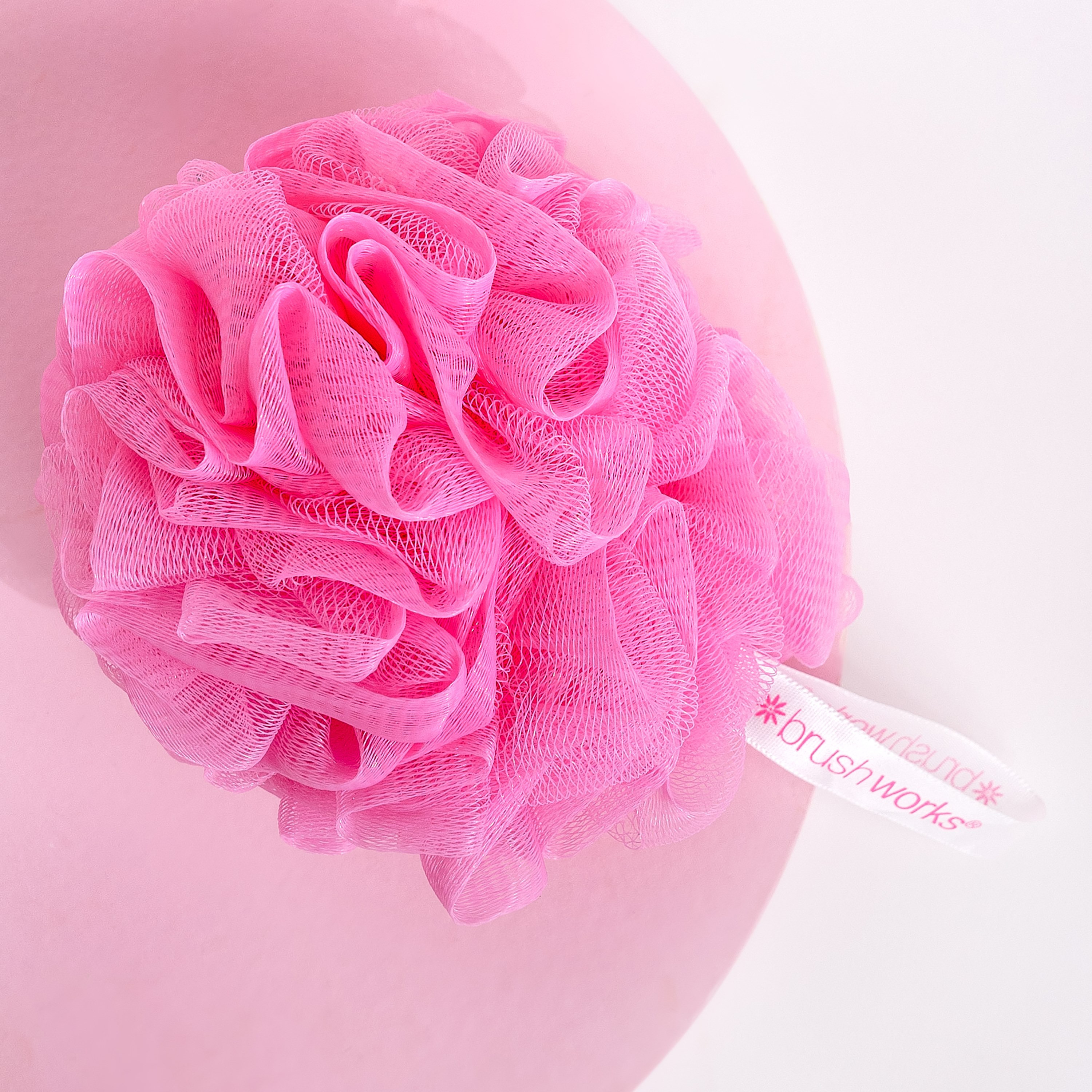 Brushworks Bath & Shower Pouf 1 Pc-beautyandpersonalcare-skin-treatments-image-3
