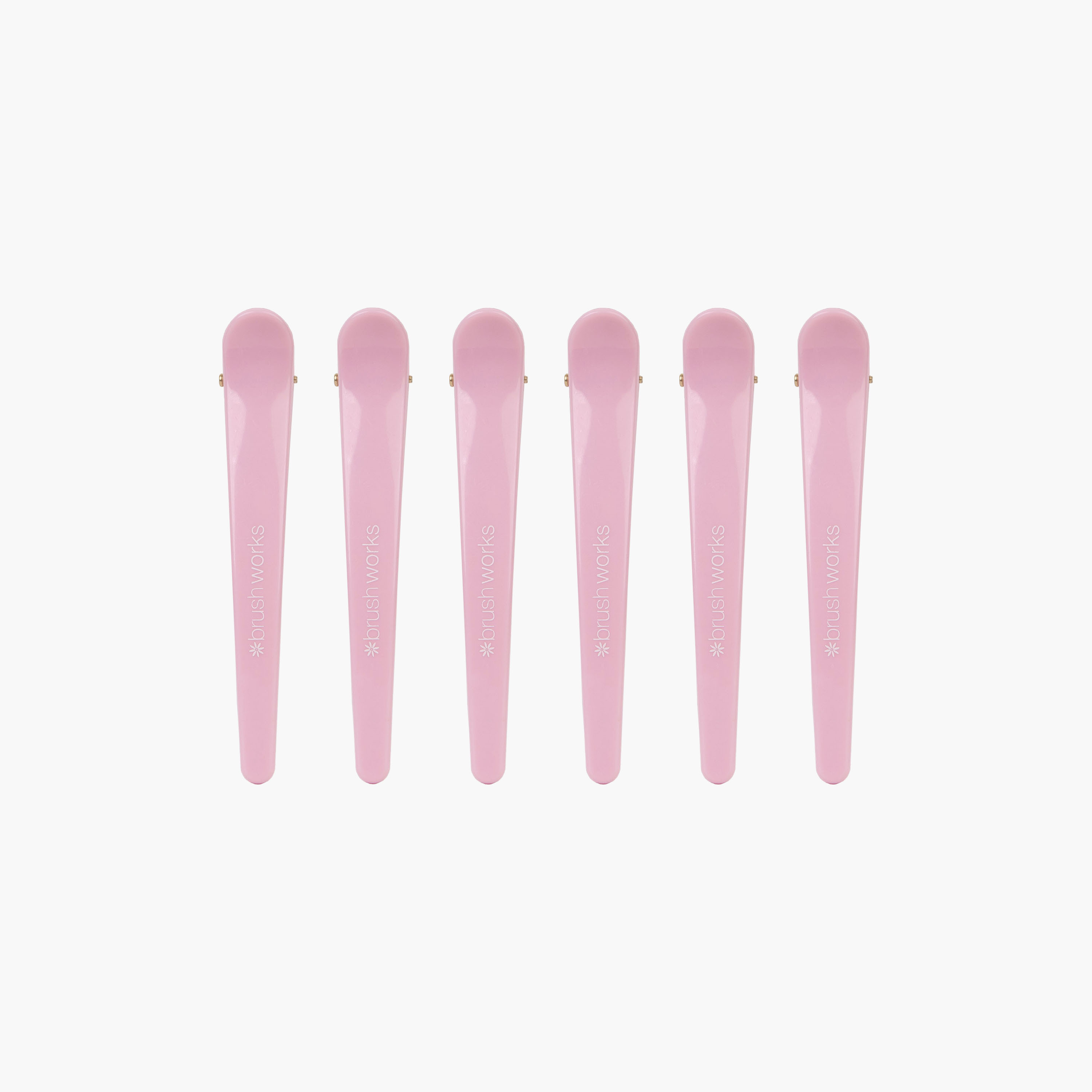 Brushworks Sectioning Clips 6 Pcs-beautyandpersonalcare-skin-treatments-image-1