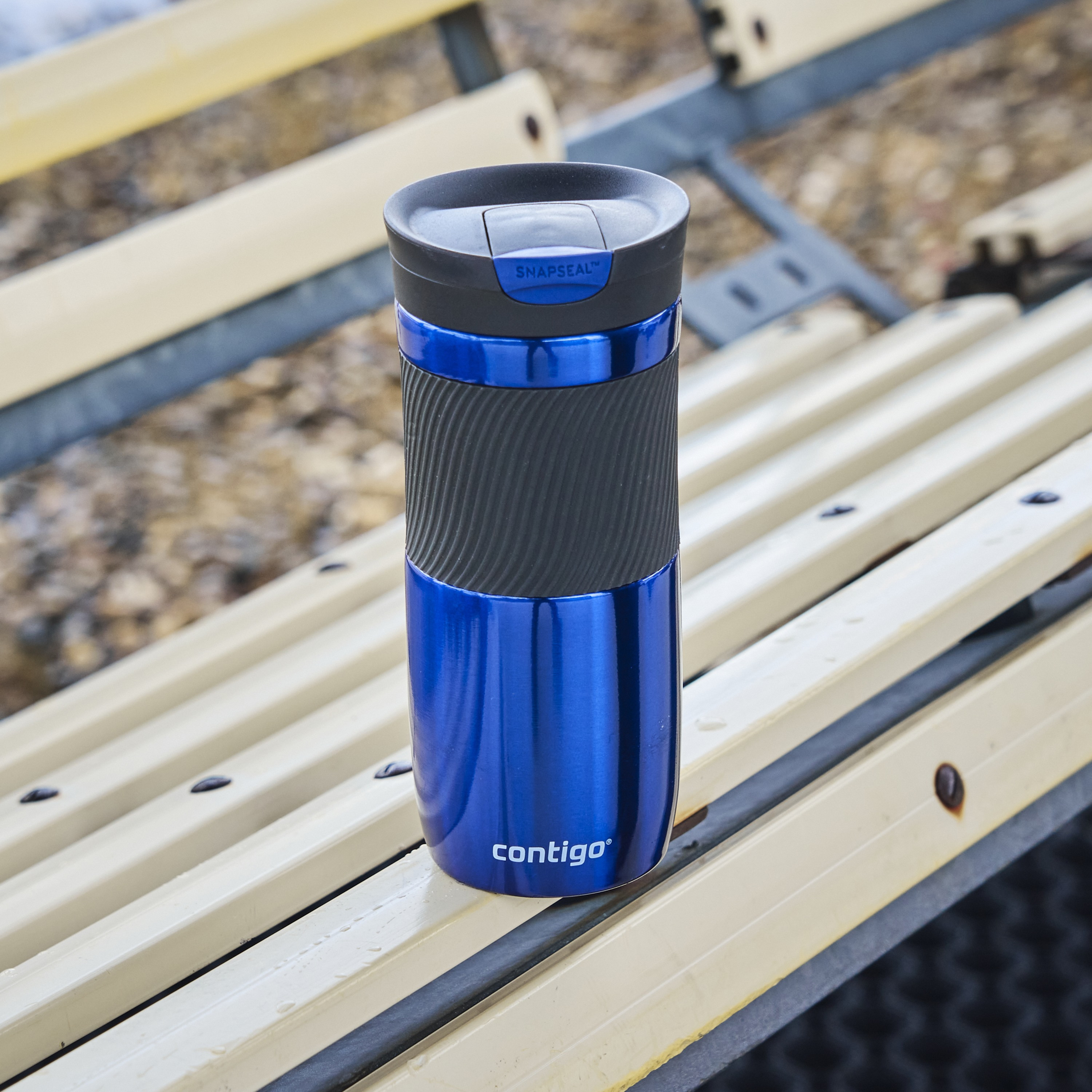 Contigo Plain Stainless Steel Travel Mug with Snap Spout and Leak Resistant Design - 470 ml-school-waterbottles-image-5