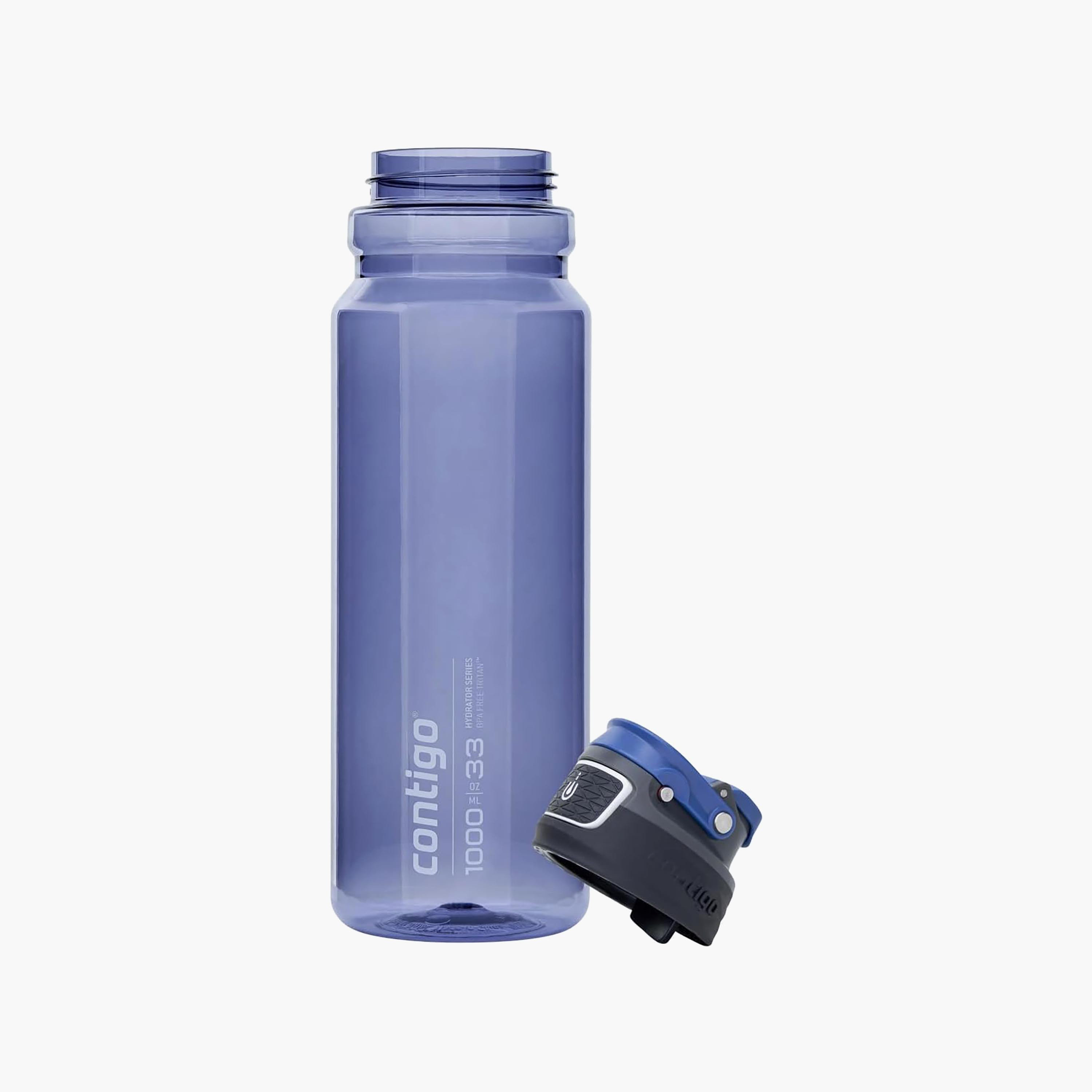 Contigo Plain Plastic Water Bottle with Snap Spout and Leak Resistant Design - 1000 ml-school-waterbottles-image-9