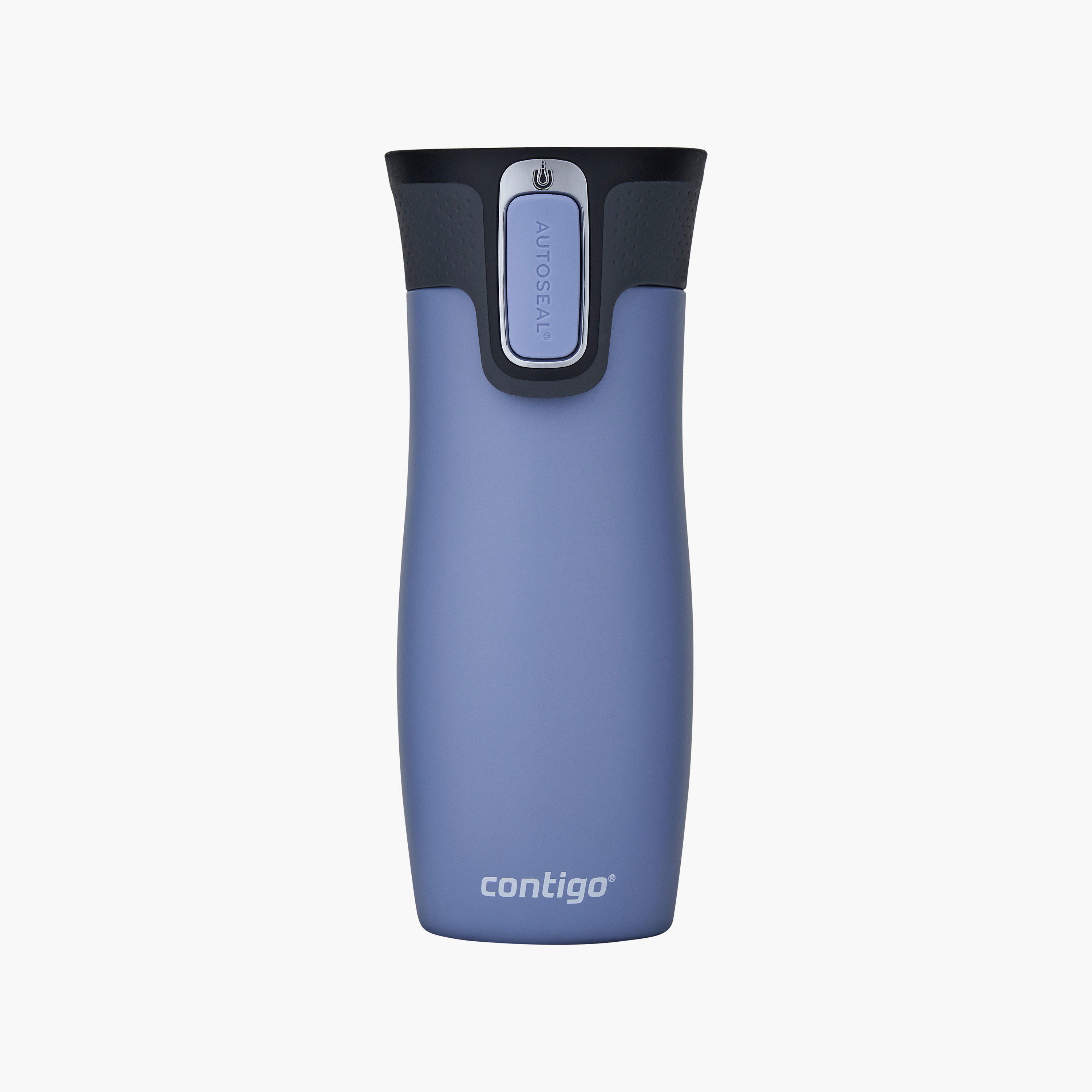 Contigo Plain Stainless Steel Travel Mug with Autoseal Spout and Leak Resistant Design - 470 ml-school-waterbottles-image-1