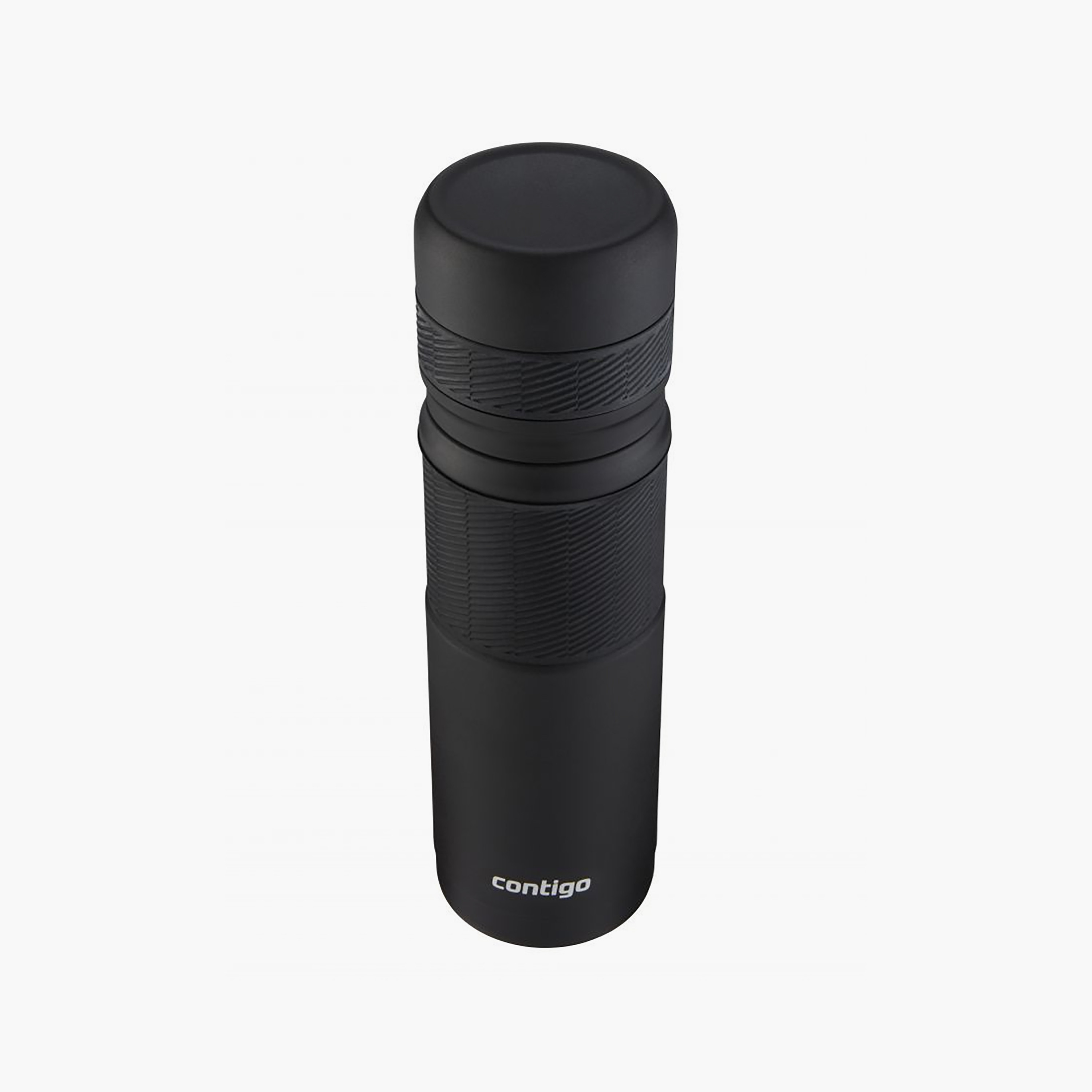 Contigo Plain Stainless Steel Water Bottle with Screw Spout and Leak Resistant Design - 740 ml-school-waterbottles-image-4