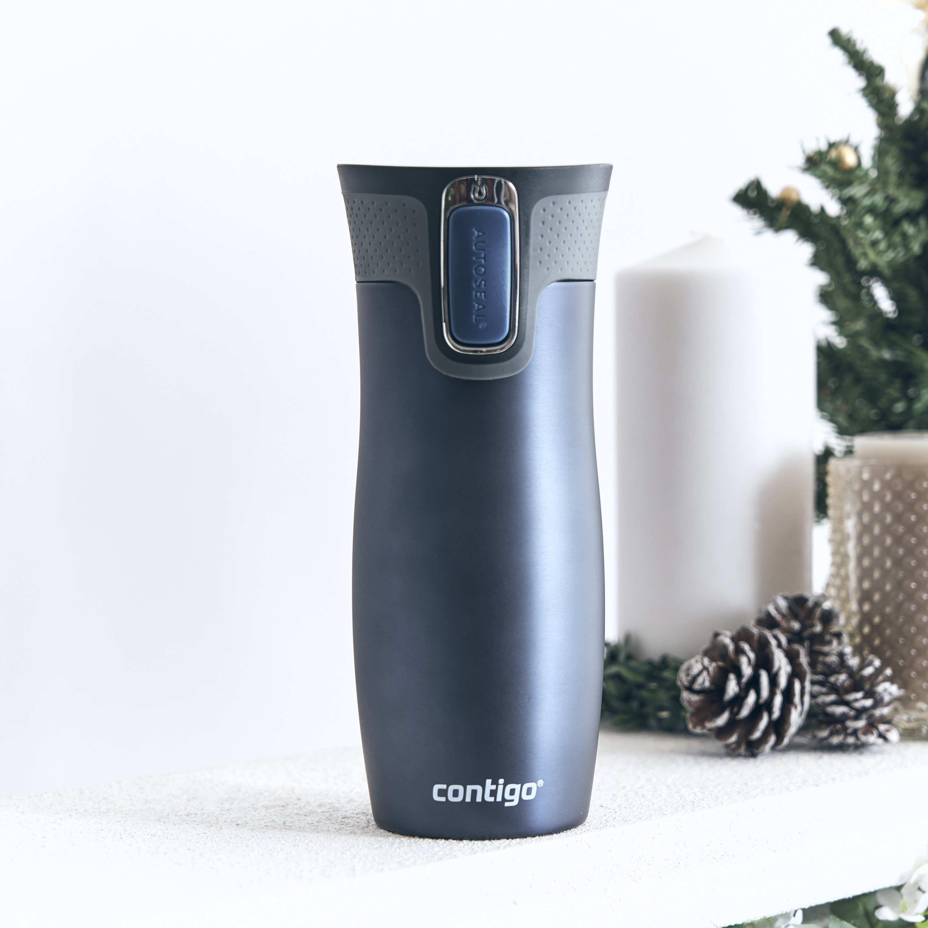 Contigo Plain Stainless Steel Travel Mug with Autoseal Spout and Leak Resistant Design - 470 ml-school-waterbottles-image-5
