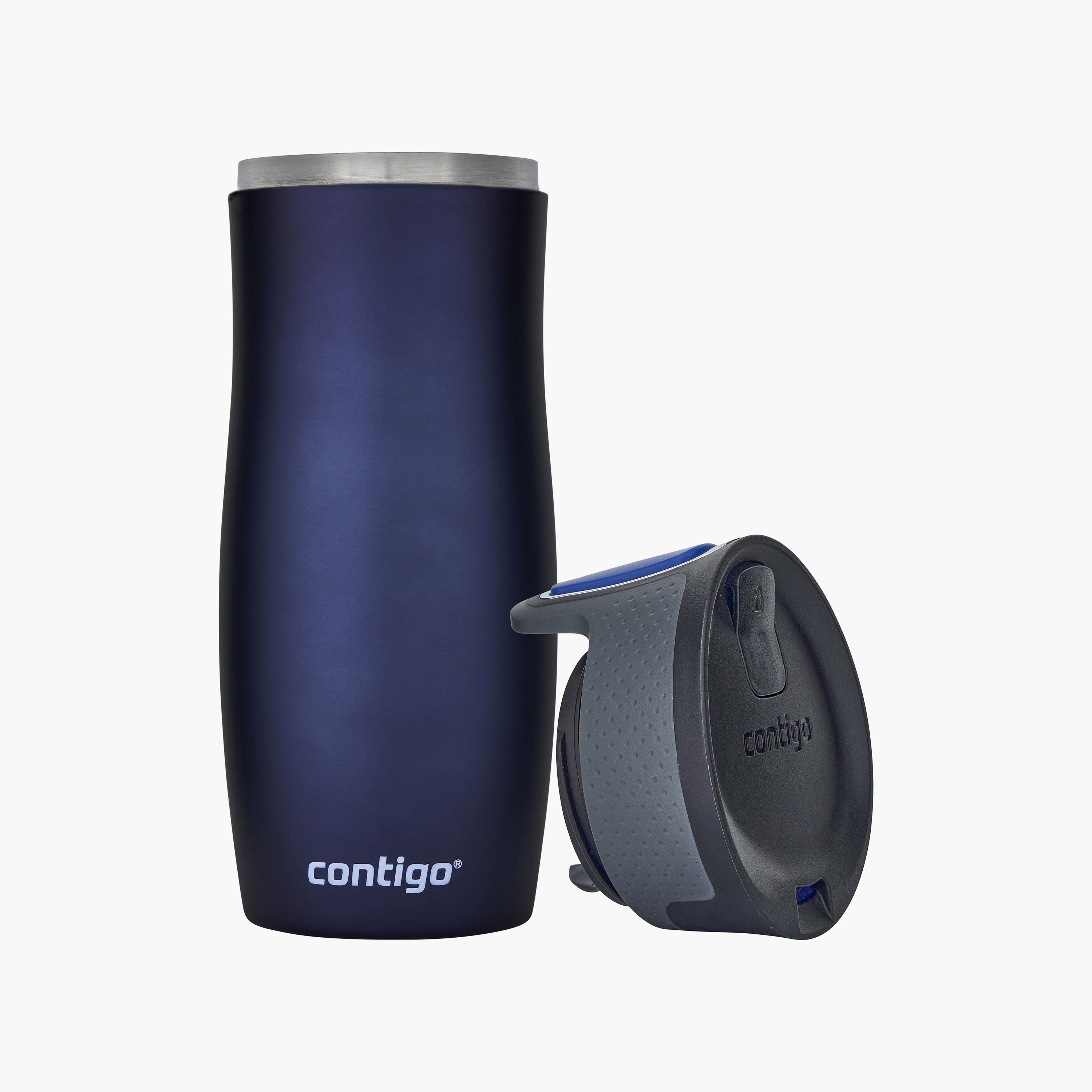 Contigo Plain Stainless Steel Travel Mug with Autoseal Spout and Leak Resistant Design - 470 ml-school-waterbottles-image-7