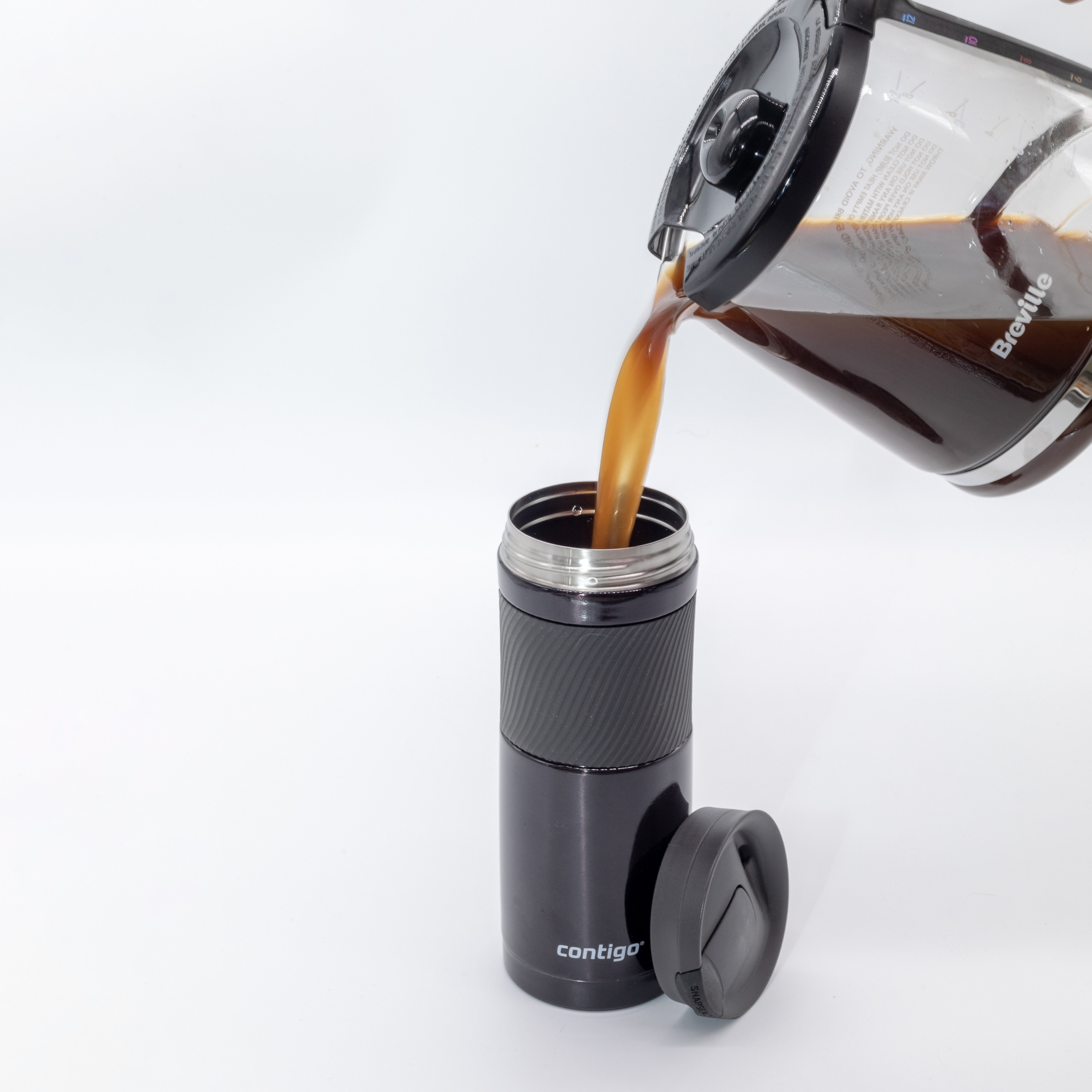 Contigo Plain Stainless Steel Travel Mug with Snap Spout and Leak Resistant Design - 590 ml-school-waterbottles-image-9