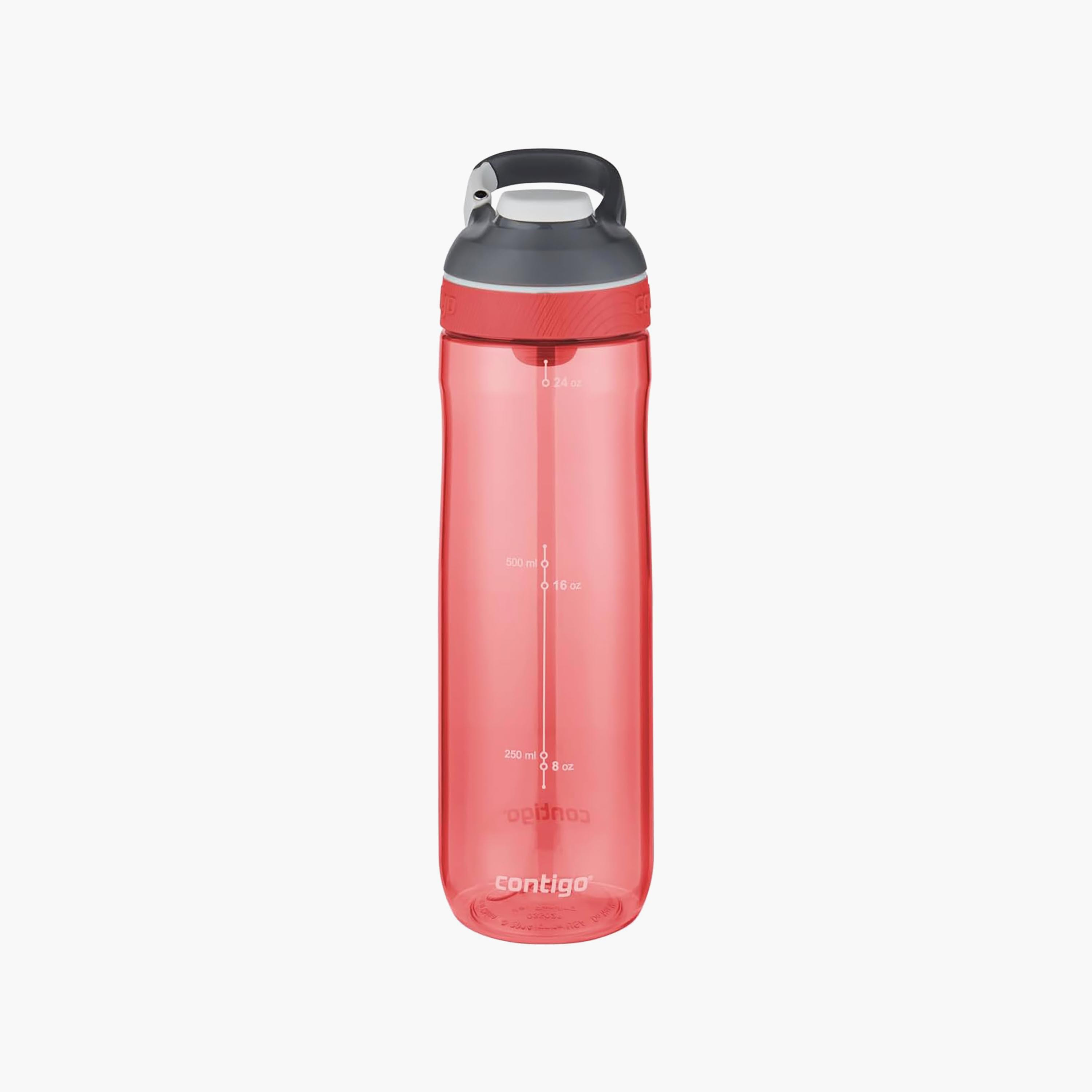 Contigo Plain Plastic Water Bottle with Snap Spout and Leak Resistant Design - 720 ml-school-waterbottles-image-2