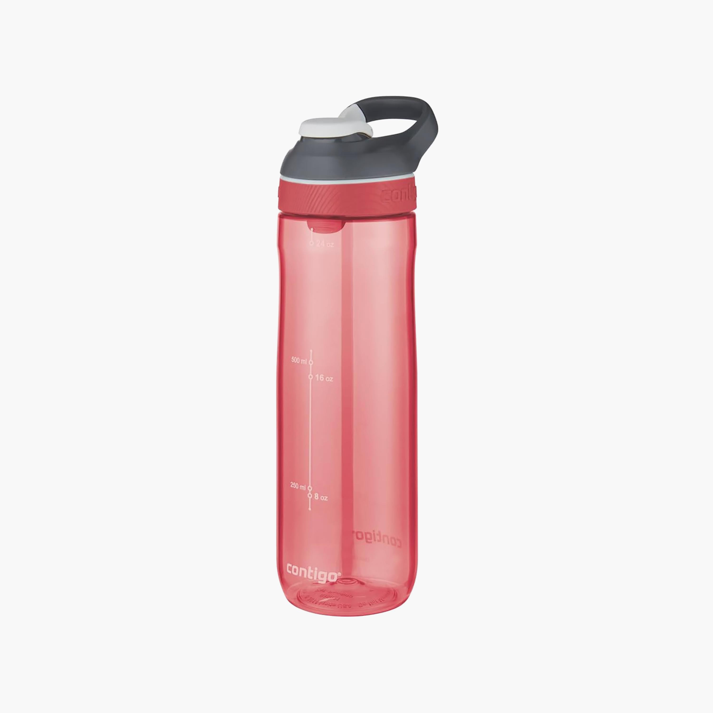 Contigo Plain Plastic Water Bottle with Snap Spout and Leak Resistant Design - 720 ml-school-waterbottles-image-4
