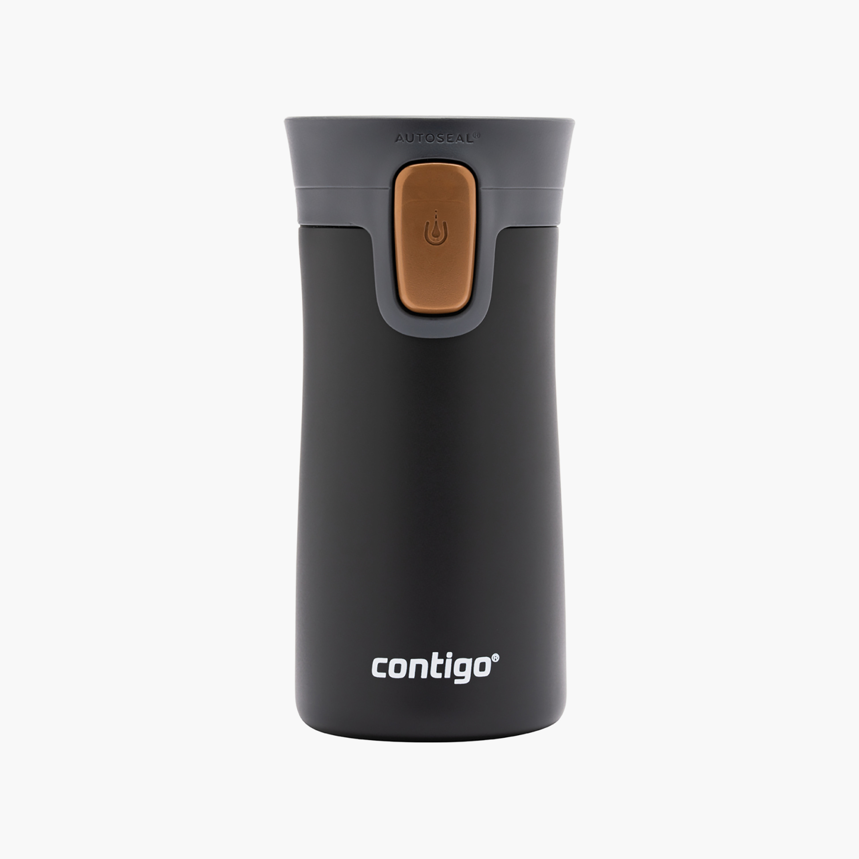 Contigo Plain Stainless Steel Travel Mug with Autoseal Spout and Leak Resistant Design - 300 ml-school-waterbottles-image-1