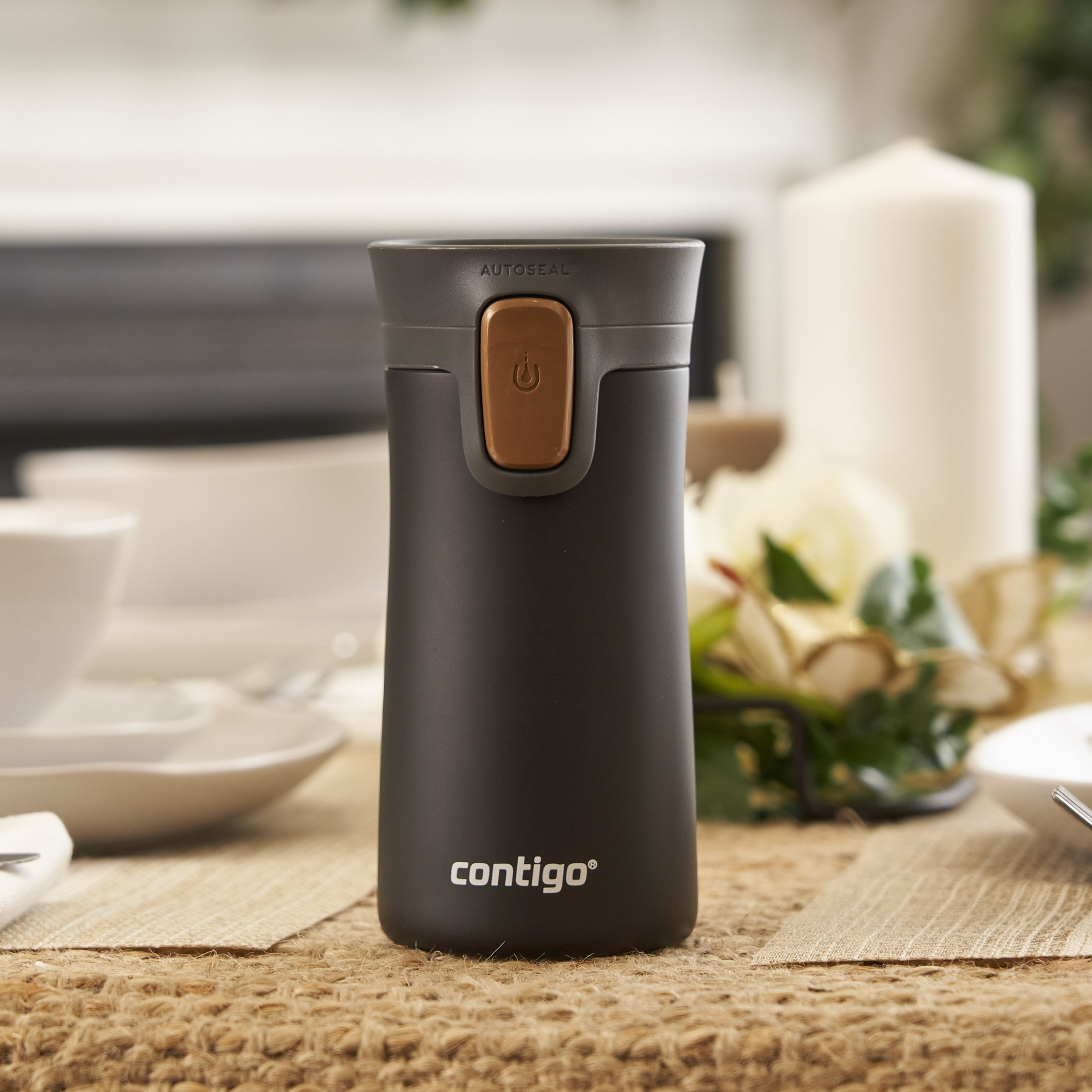 Contigo Plain Stainless Steel Travel Mug with Autoseal Spout and Leak Resistant Design - 300 ml-school-waterbottles-image-6