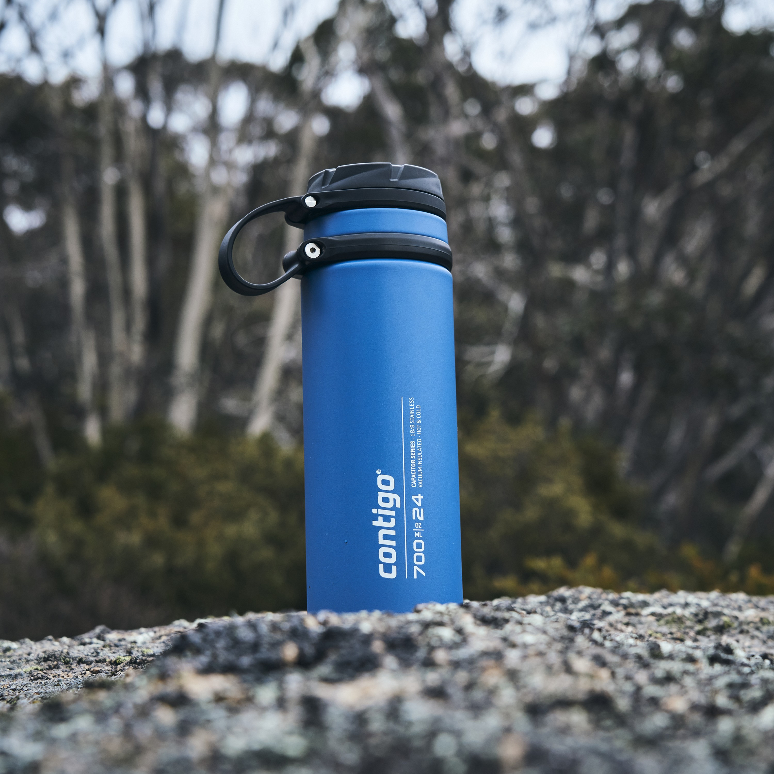 Contigo Plain Stainless Steel Water Bottle with Wide Mouth and Leak Resistant Design - 720 ml-school-waterbottles-image-10