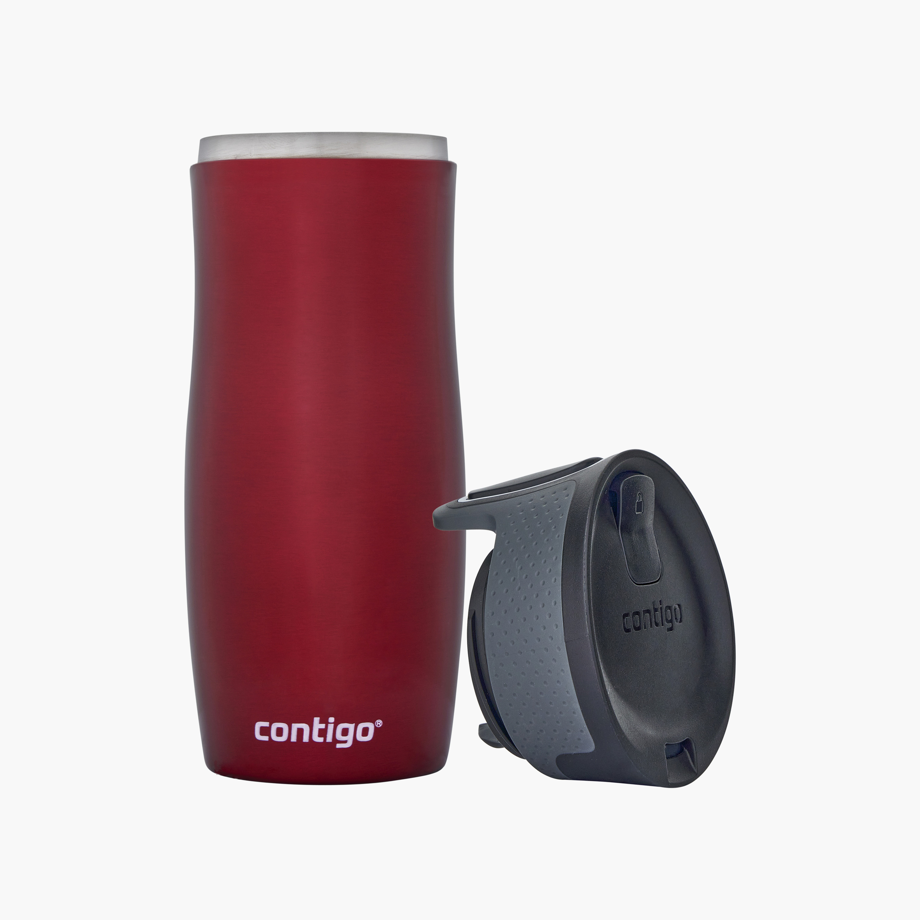 Contigo Plain Stainless Steel Travel Mug with Autoseal Spout and Leak Resistant Design - 470 ml-school-waterbottles-image-4
