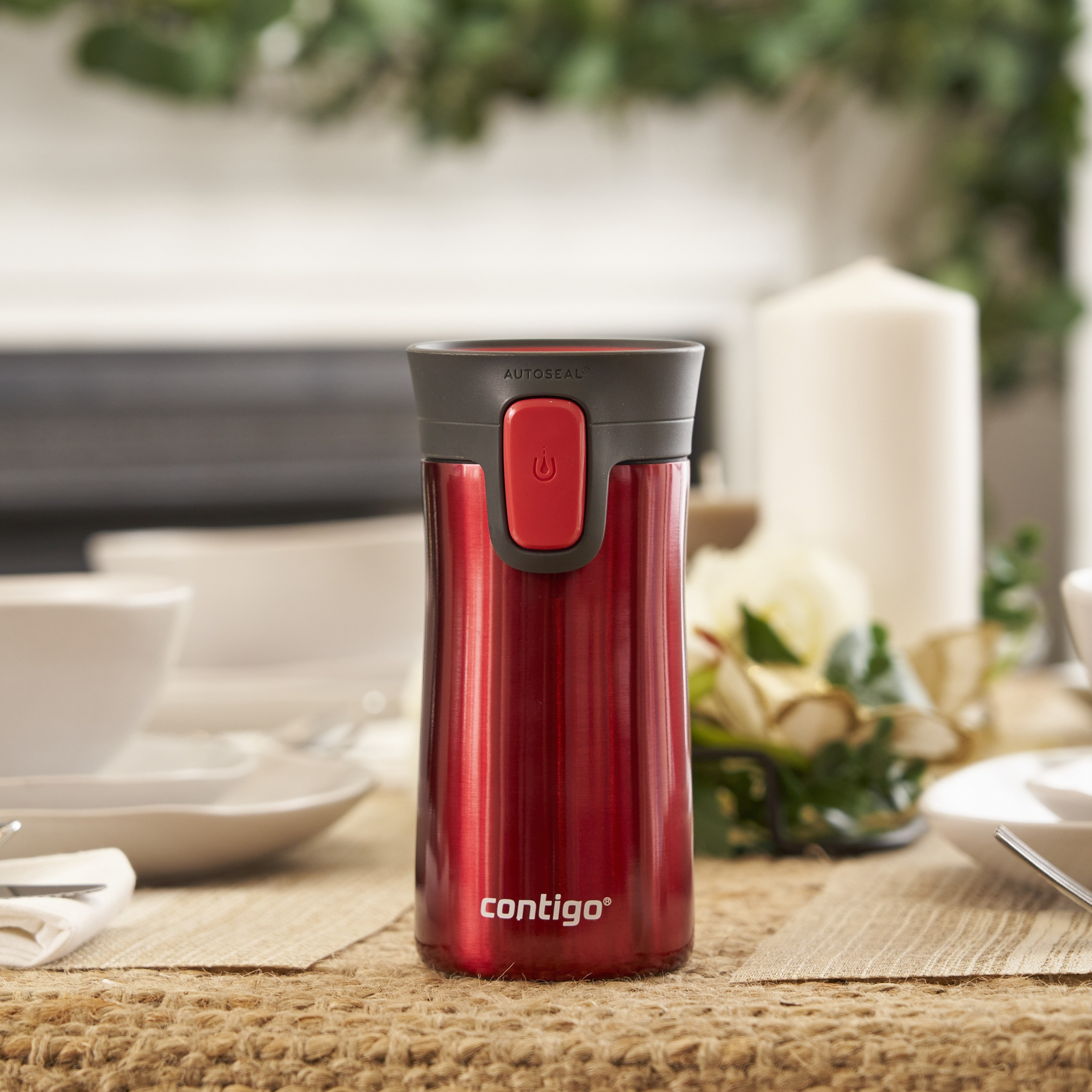 Contigo Plain Stainless Steel Travel Mug with Autoseal Spout and Leak Resistant Design - 300 ml-school-waterbottles-image-8
