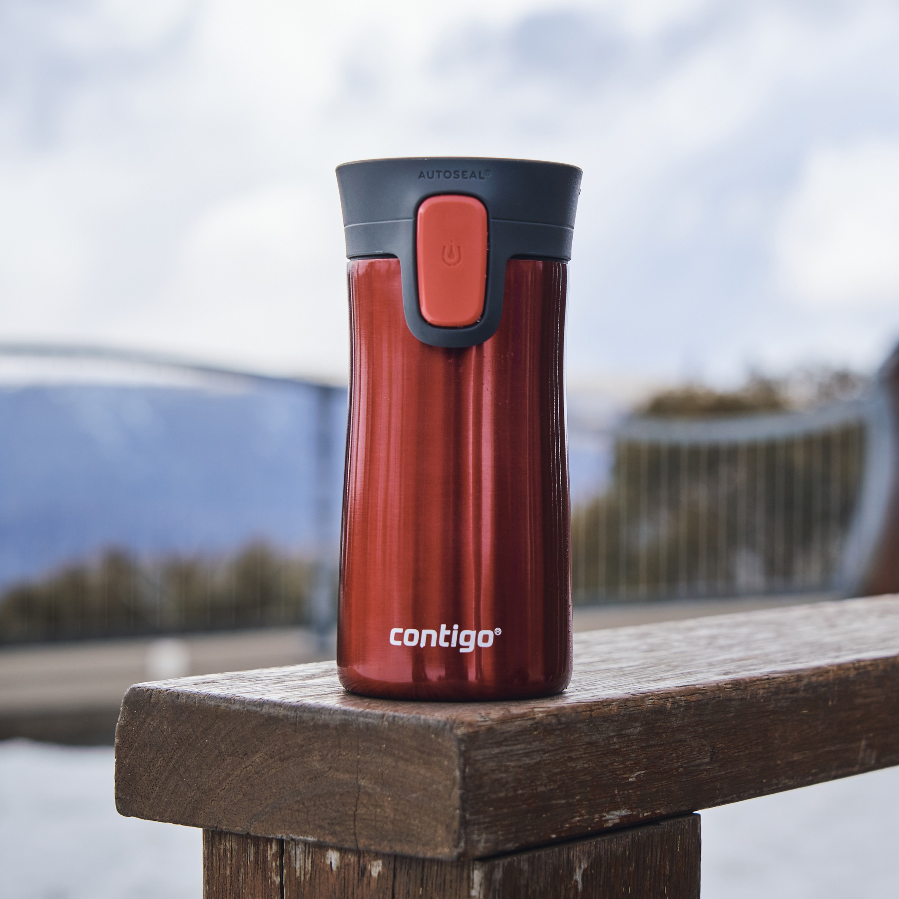 Contigo Plain Stainless Steel Travel Mug with Autoseal Spout and Leak Resistant Design - 300 ml-school-waterbottles-image-9