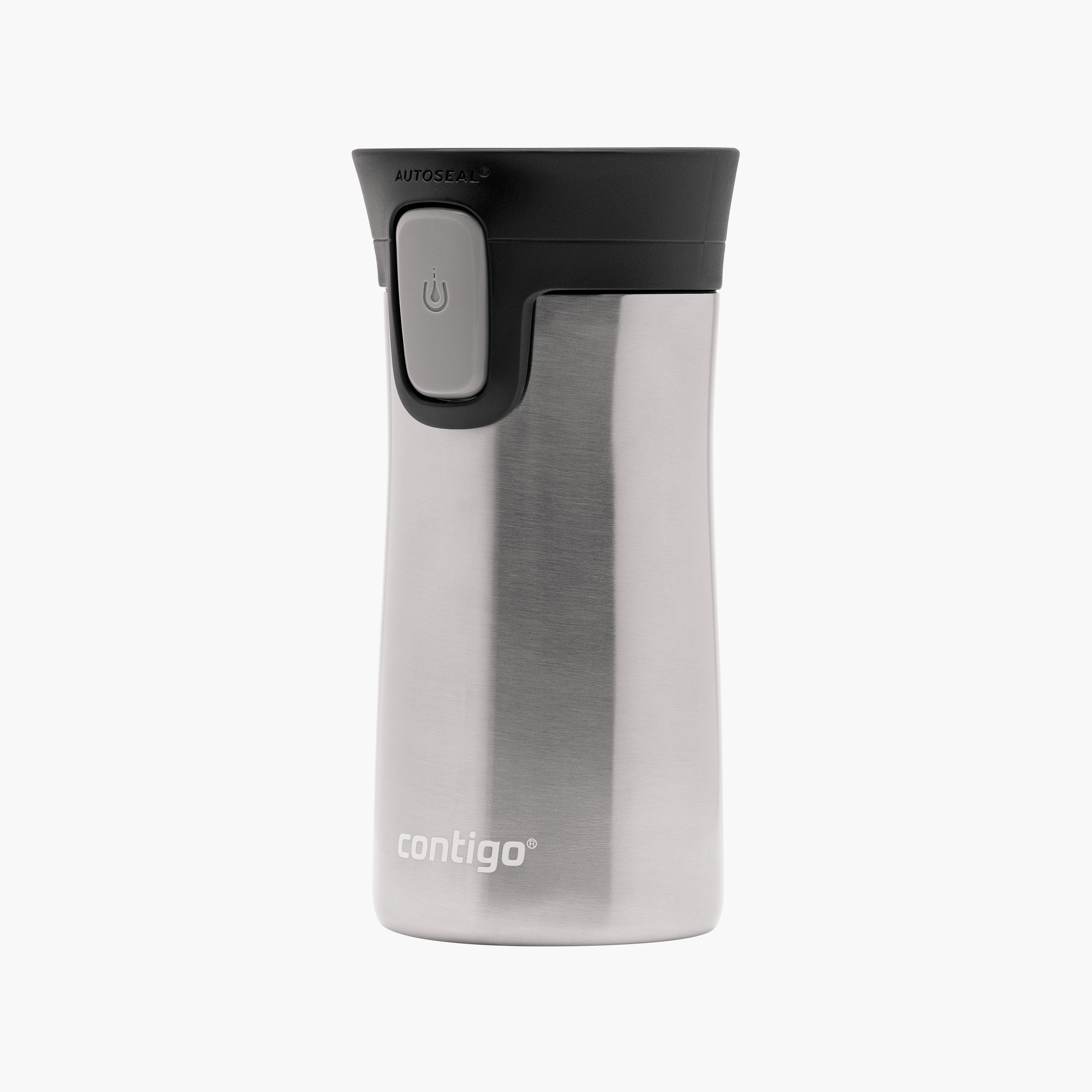 Contigo Plain Stainless Steel Travel Mug with Autoseal Spout and Leak Resistant Design - 300 ml-school-waterbottles-image-3