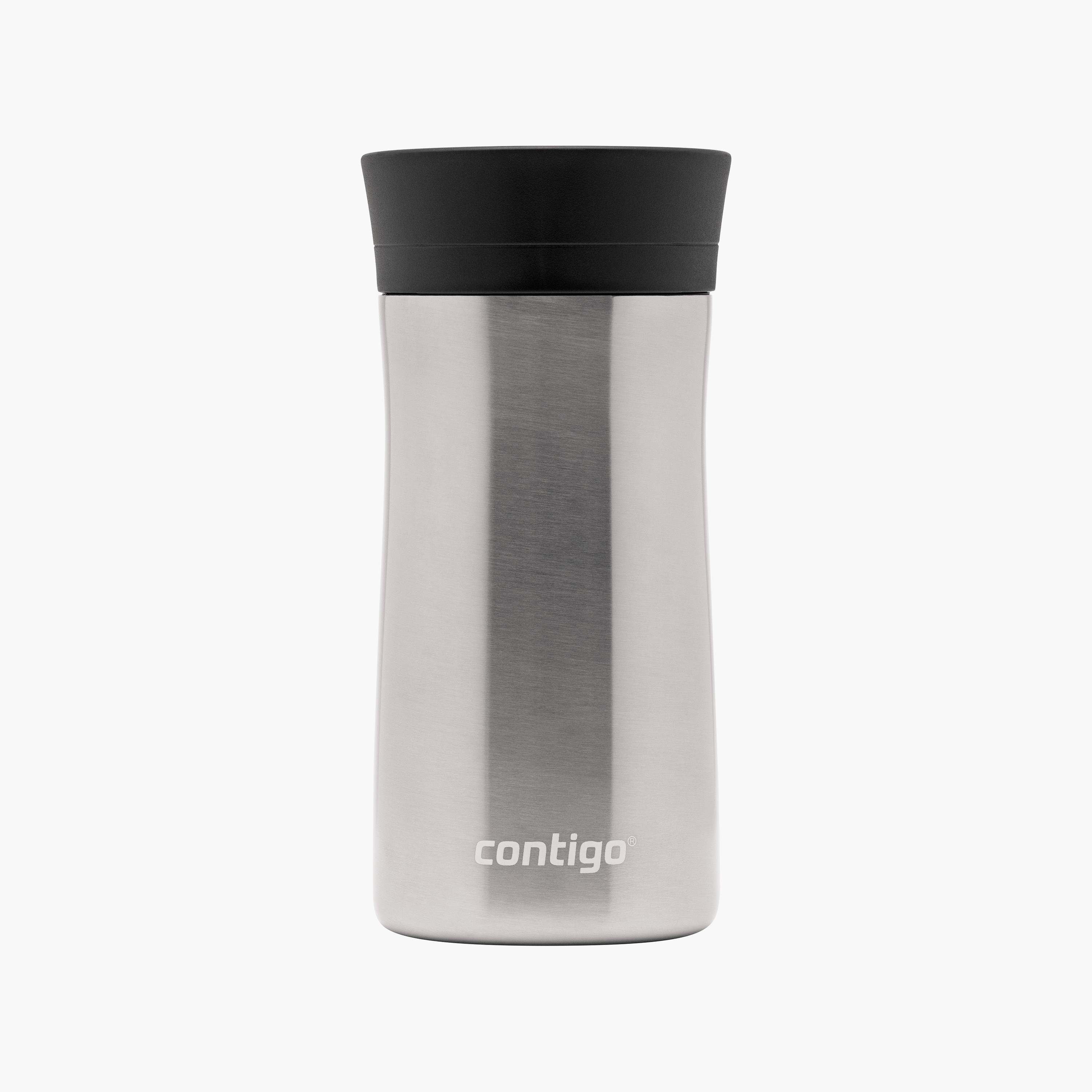 Contigo Plain Stainless Steel Travel Mug with Autoseal Spout and Leak Resistant Design - 300 ml-school-waterbottles-image-4