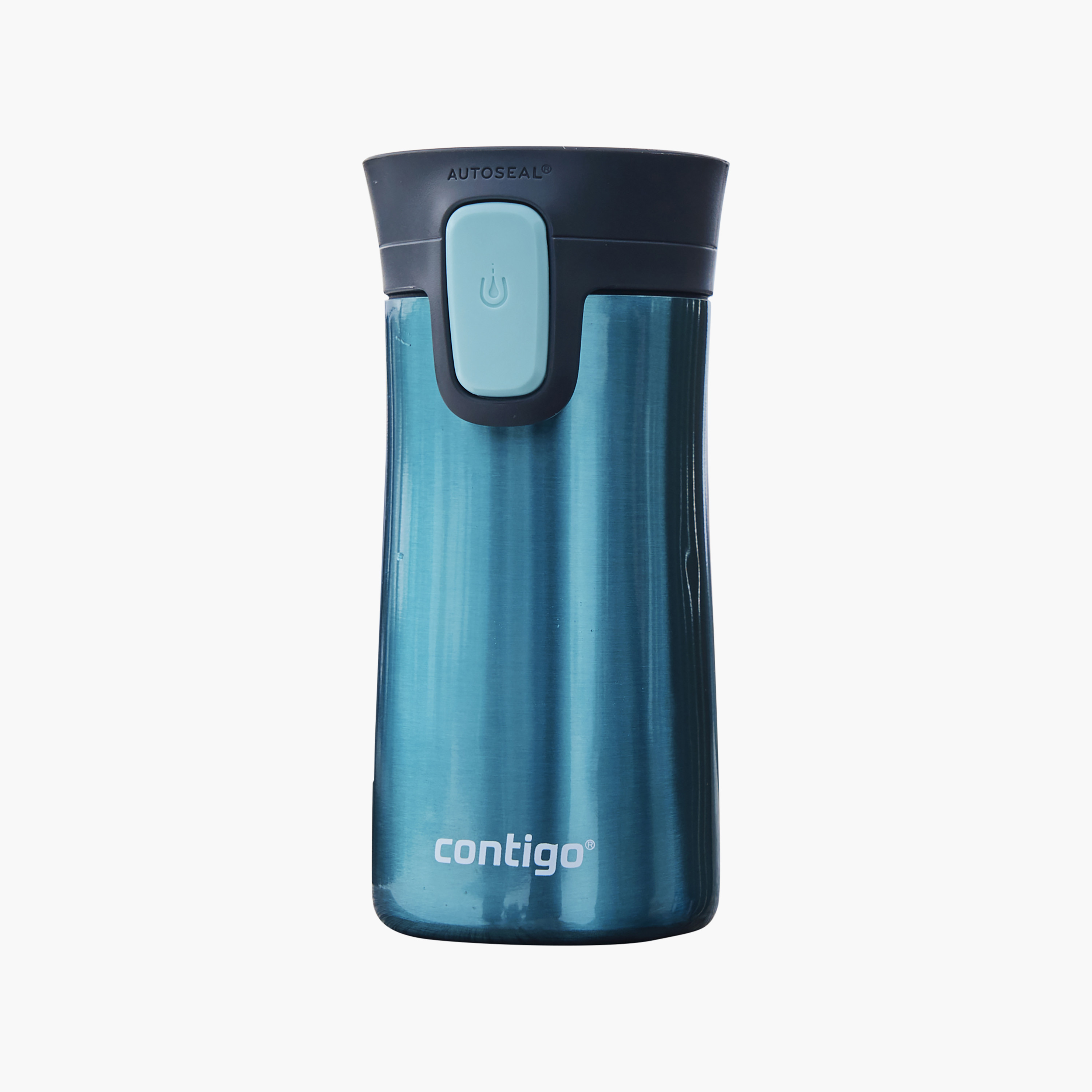 Contigo Plain Stainless Steel Travel Mug with Autoseal Spout and Leak Resistant Design - 300 ml-school-waterbottles-image-1