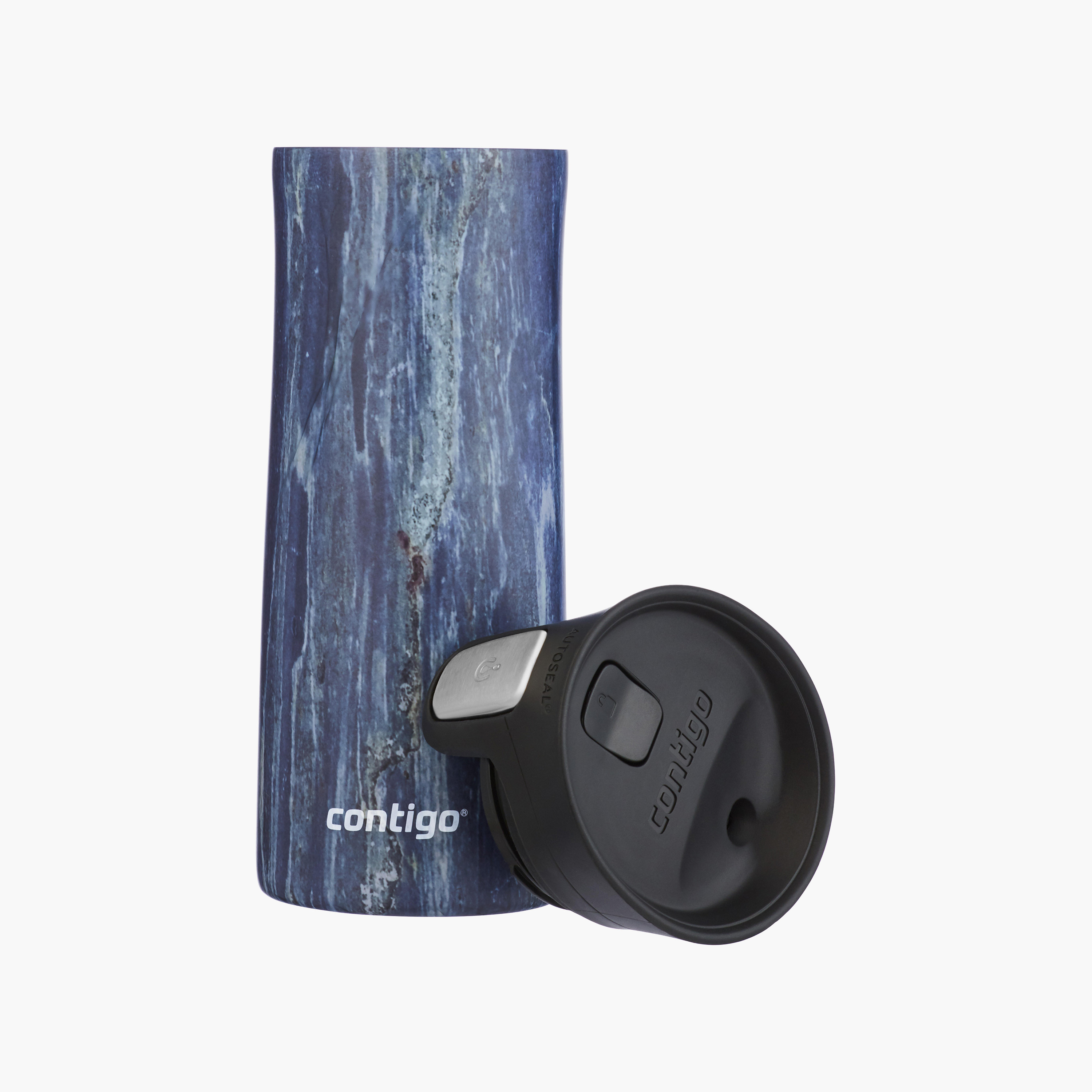 Contigo Abstract Stainless Steel Travel Mug with Autoseal Spout and Leak Resistant Design - 420 ml-school-waterbottles-image-5