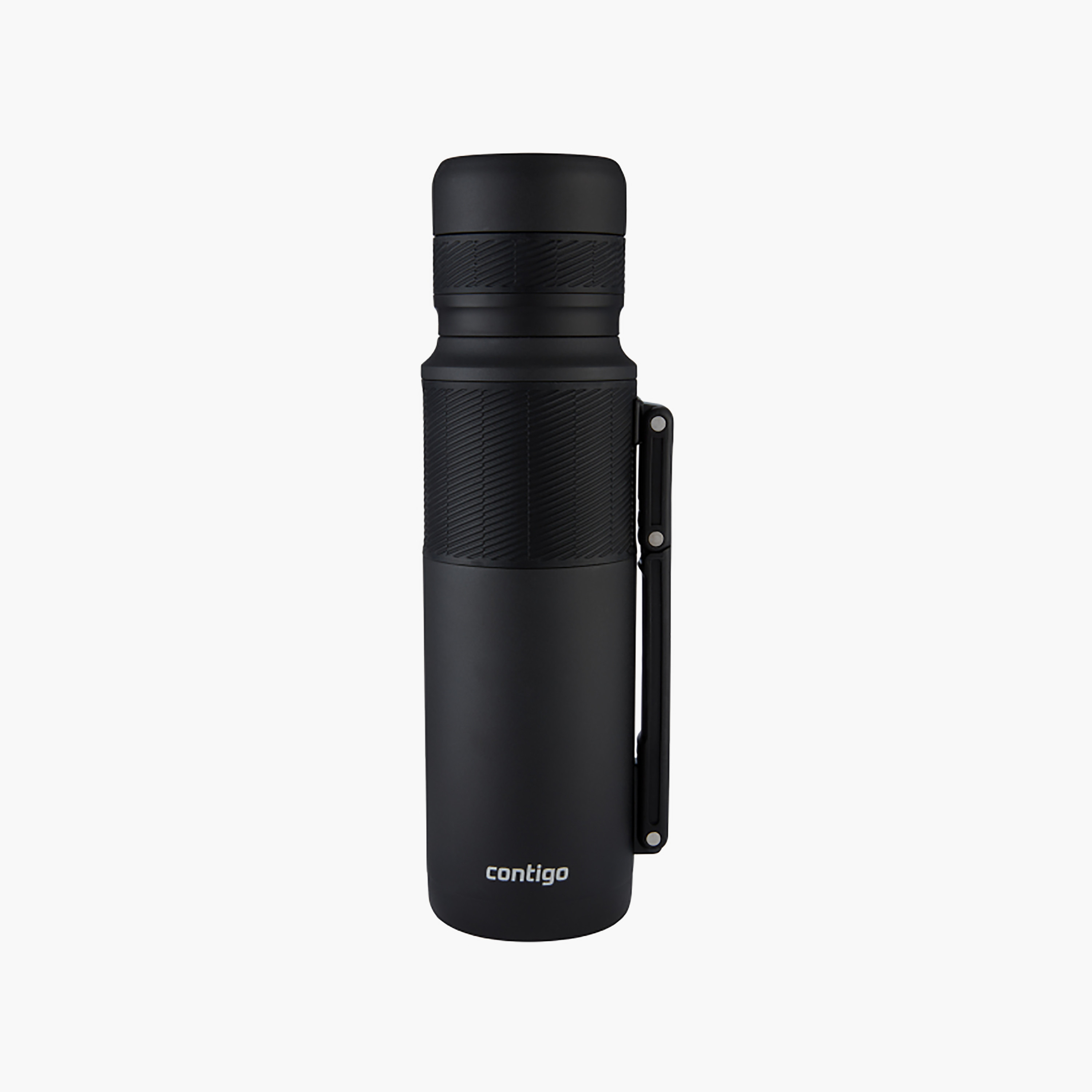 Contigo Plain Stainless Steel Water Bottle with Screw Spout and Leak Resistant Design - 1200 ml-school-waterbottles-image-1