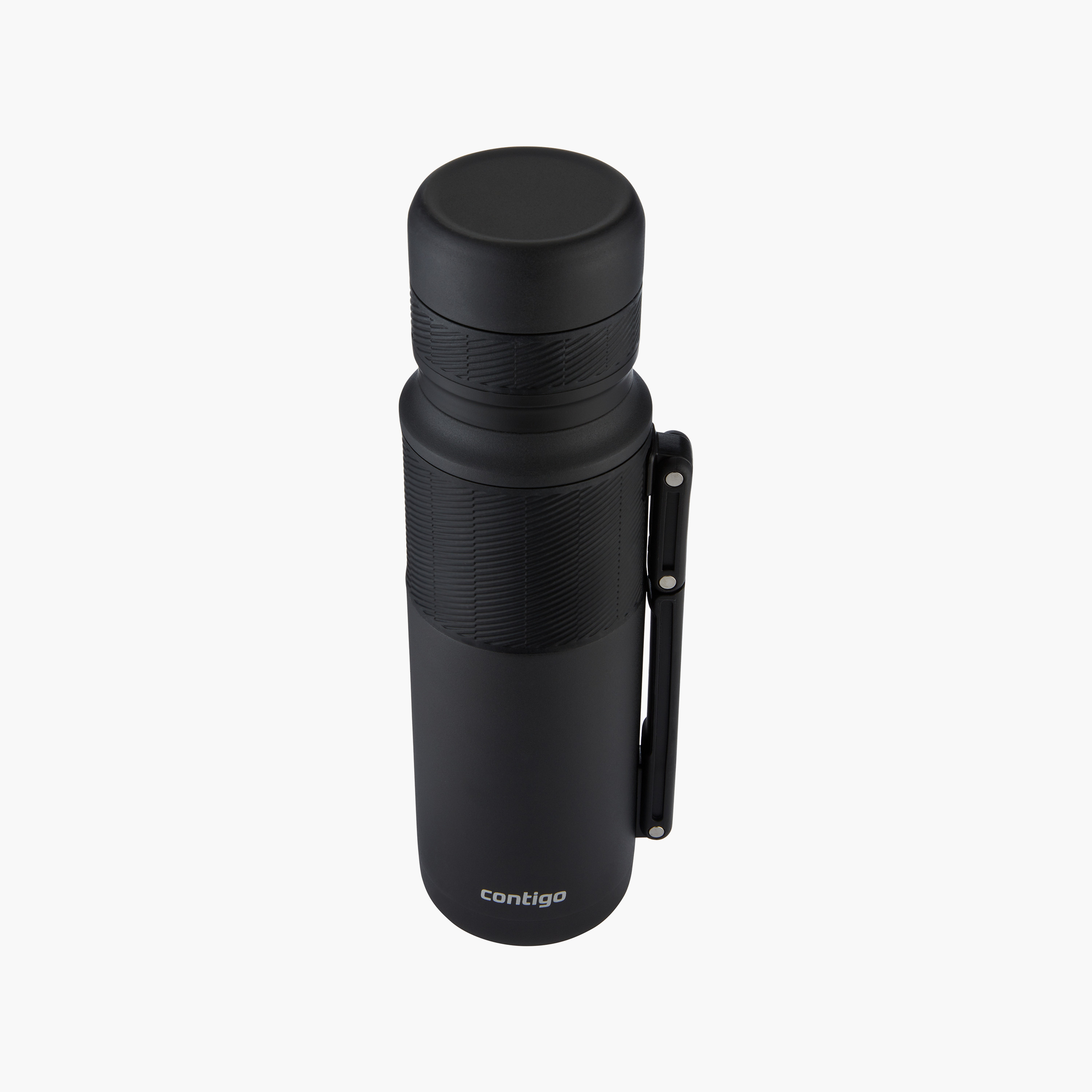 Contigo Plain Stainless Steel Water Bottle with Screw Spout and Leak Resistant Design - 1200 ml-school-waterbottles-image-4