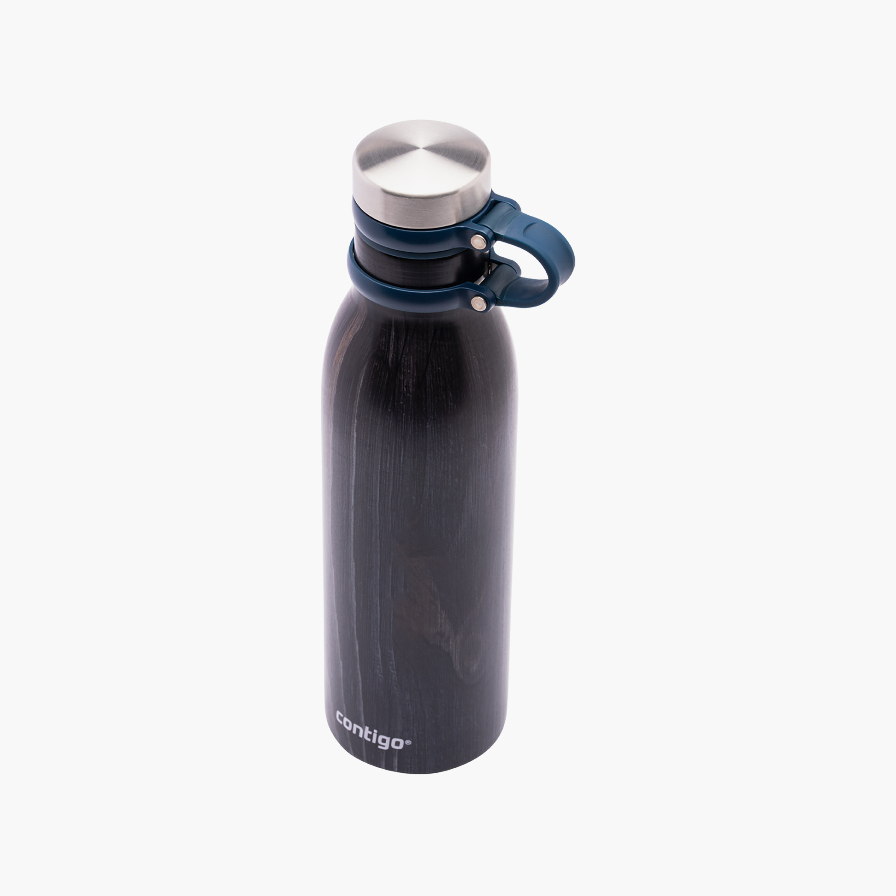 Contigo Abstract Stainless Steel Water Bottle with Wide Mouth and Leak Resistant Design - 590 ml-school-waterbottles-image-2