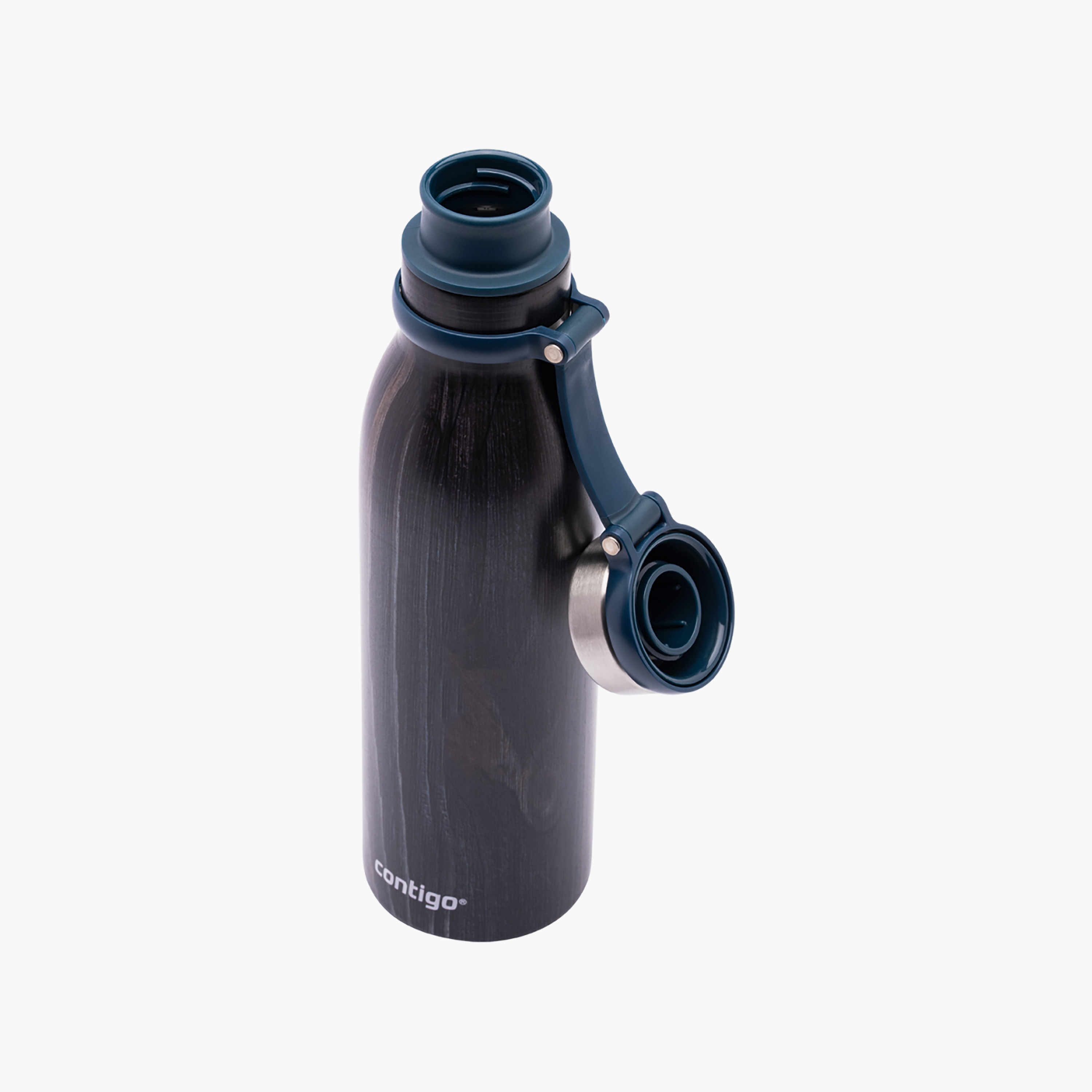 Contigo Abstract Stainless Steel Water Bottle with Wide Mouth and Leak Resistant Design - 590 ml-school-waterbottles-image-4