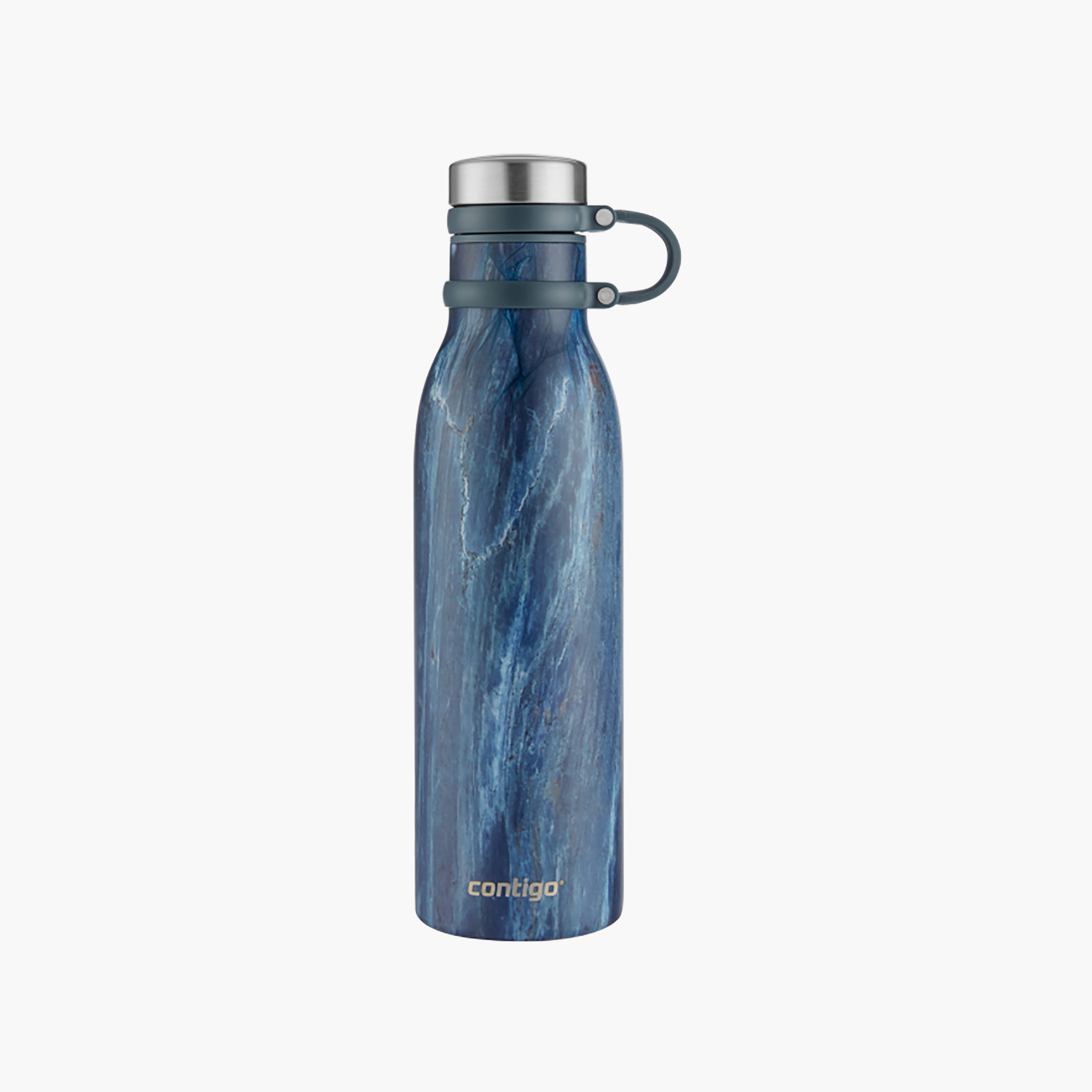 Contigo Abstract Stainless Steel Water Bottle with Wide Mouth and Leak Resistant Design - 590 ml-school-waterbottles-image-1