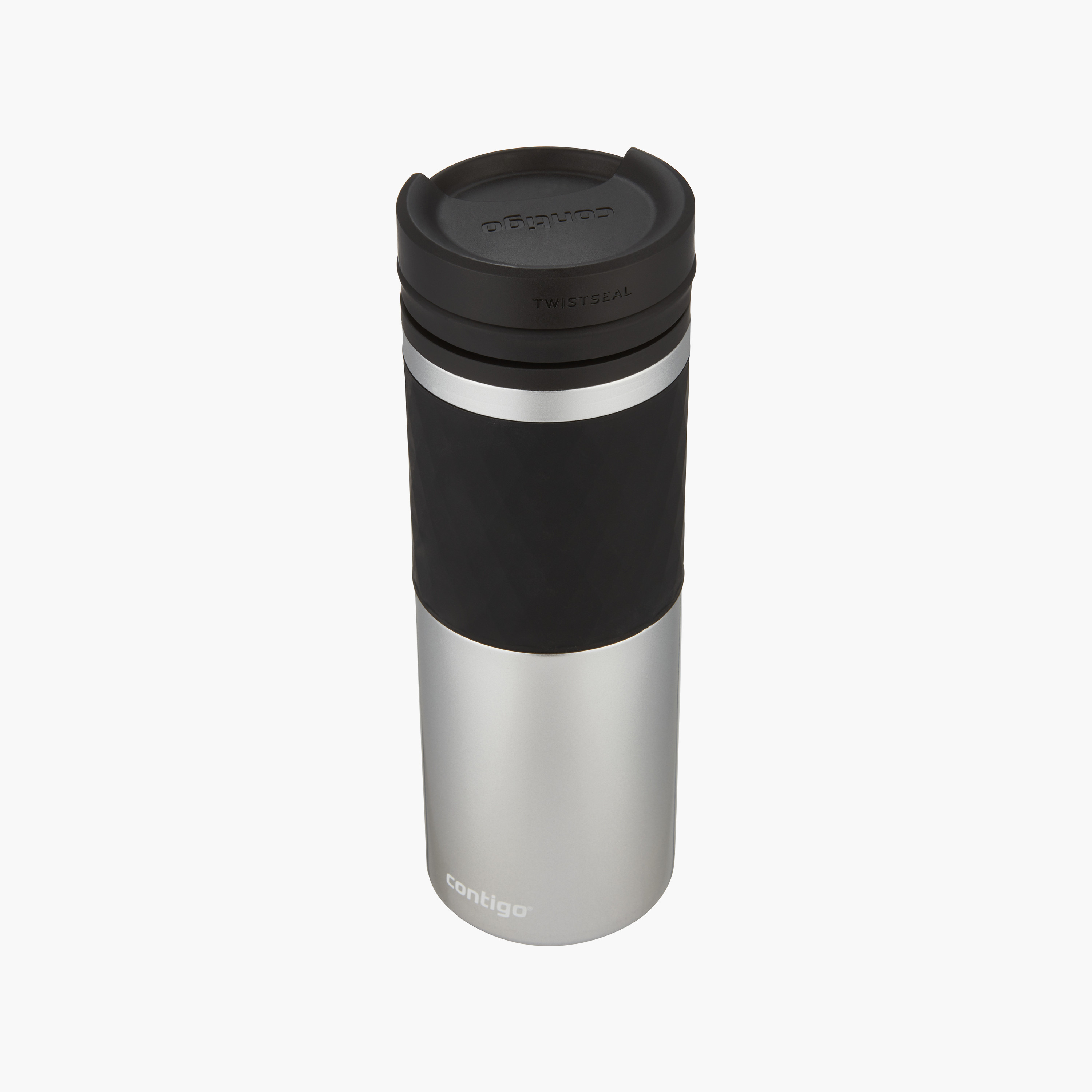 Contigo Plain Stainless Steel Travel Mug with Wide Mouth and Leak Resistant Design - 470 ml-school-waterbottles-image-2