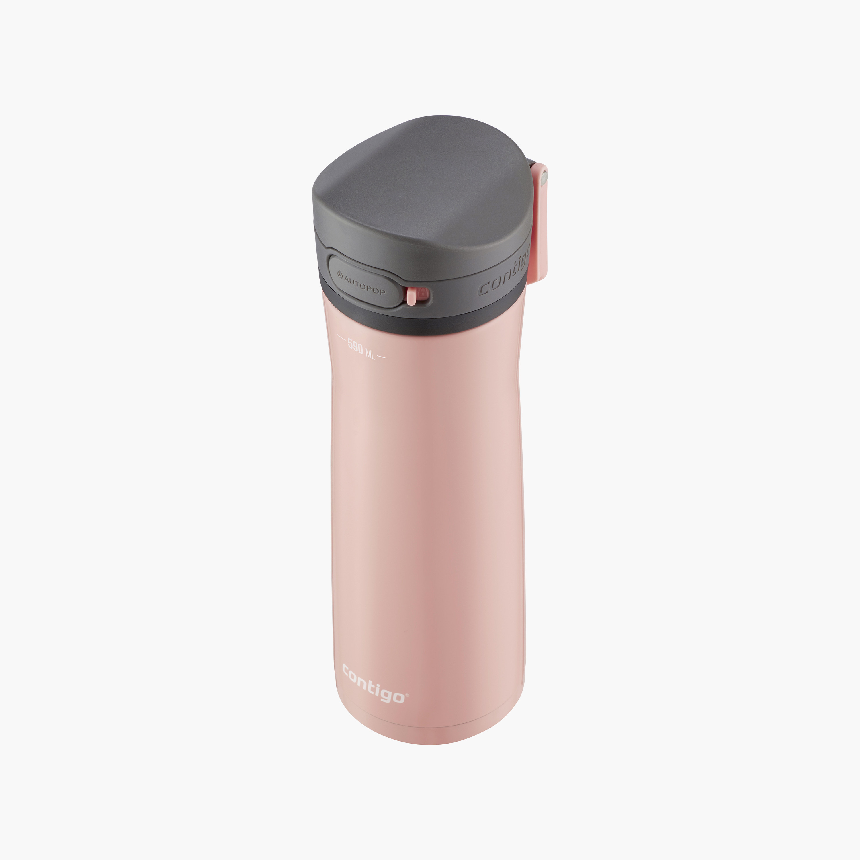 Contigo Plain Stainless Steel Water Bottle with Autoseal Spout and Leak Resistant Design - 590 ml-school-waterbottles-image-5