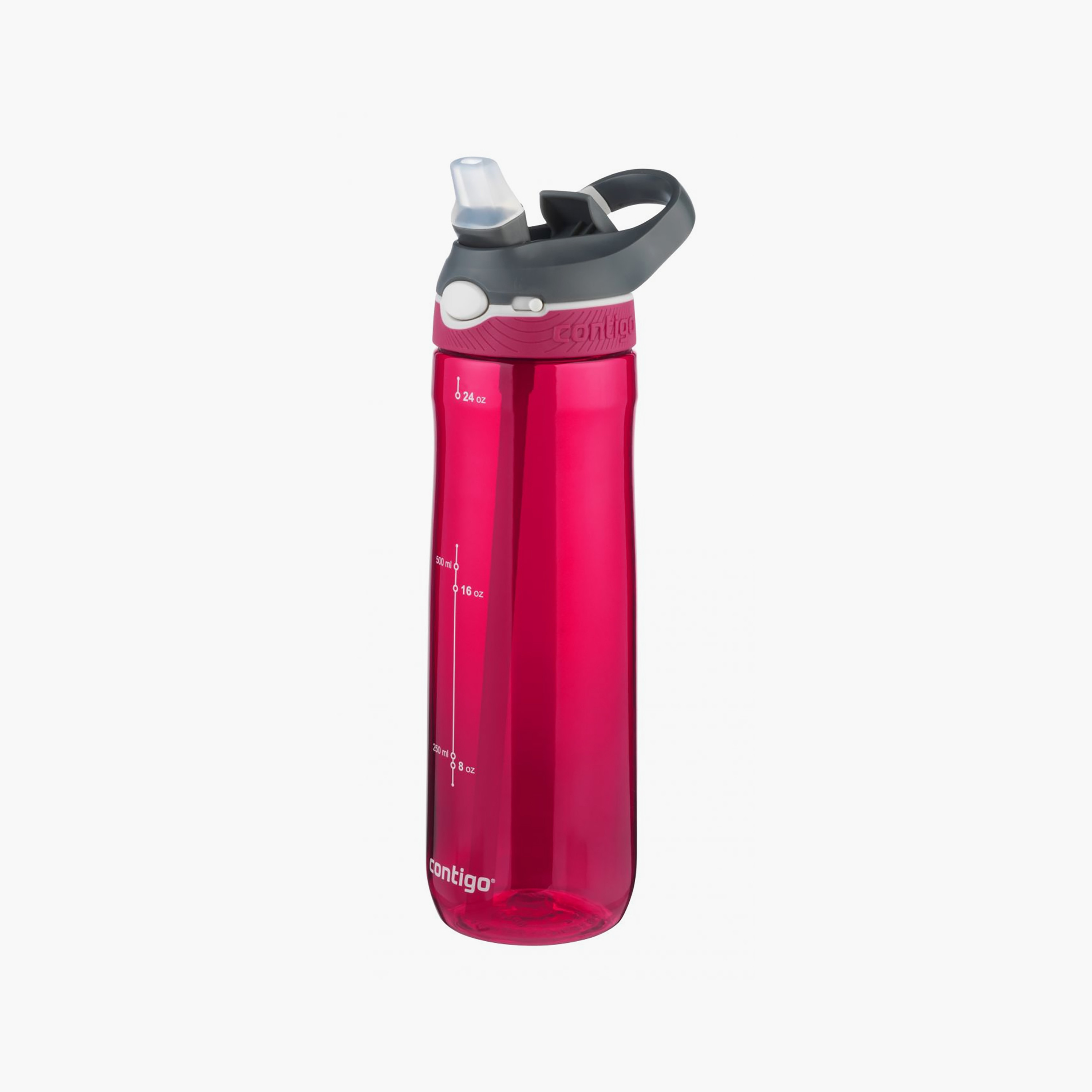 Contigo Plain Plastic Water Bottle with Straw and Leak Resistant Design - 720 ml-school-waterbottles-image-2