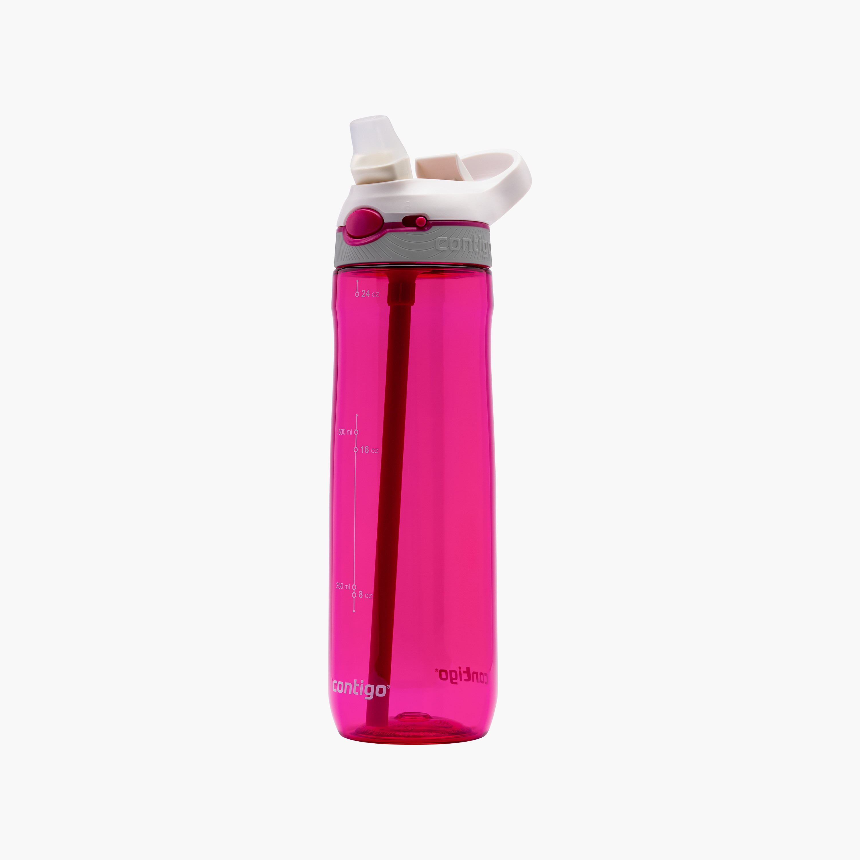 Contigo Plain Plastic Water Bottle with Straw and Leak Resistant Design - 720 ml-school-waterbottles-image-4