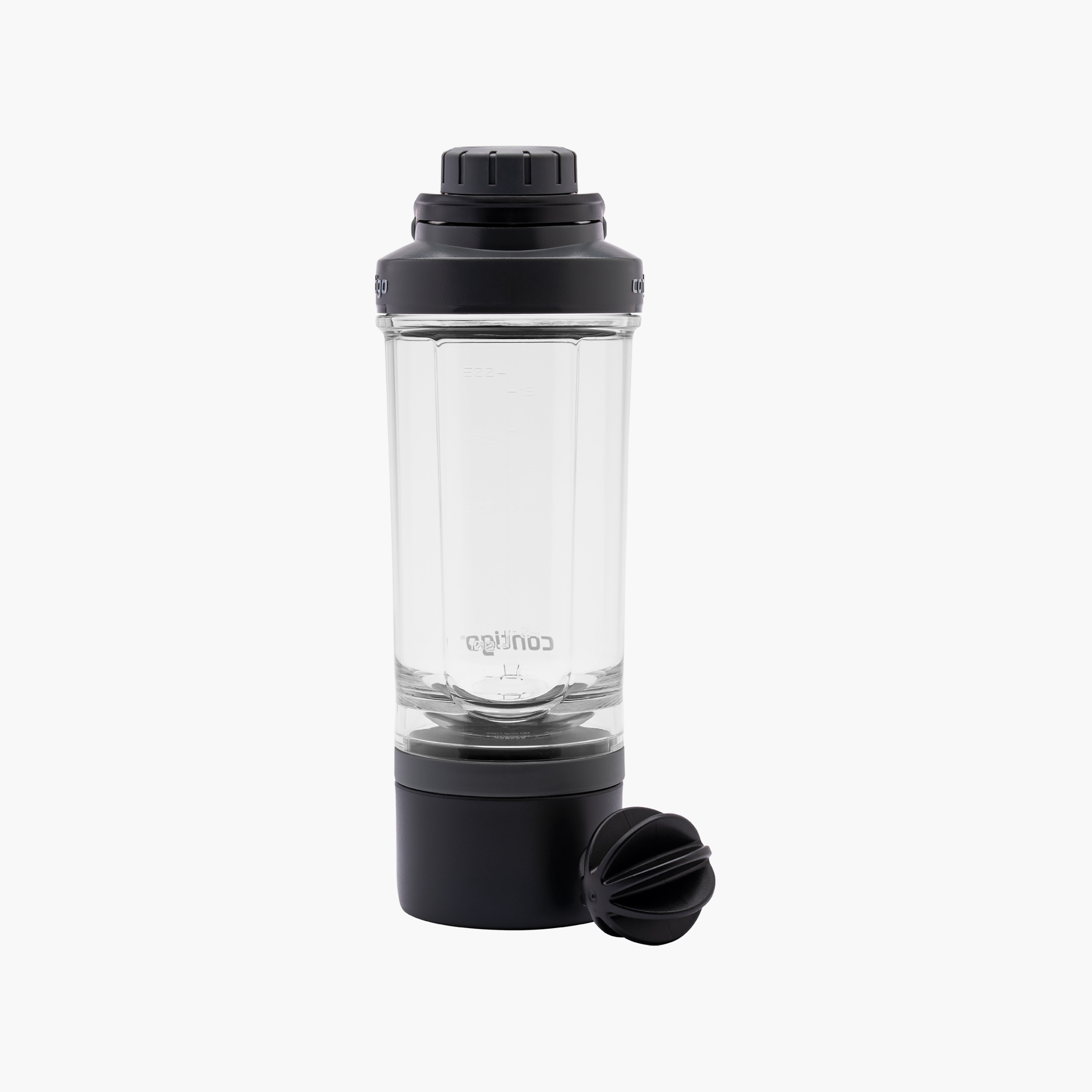 Contigo Plain Plastic Water Bottle with Screw Spout and Leak Resistant Design - 650 ml-school-waterbottles-image-1