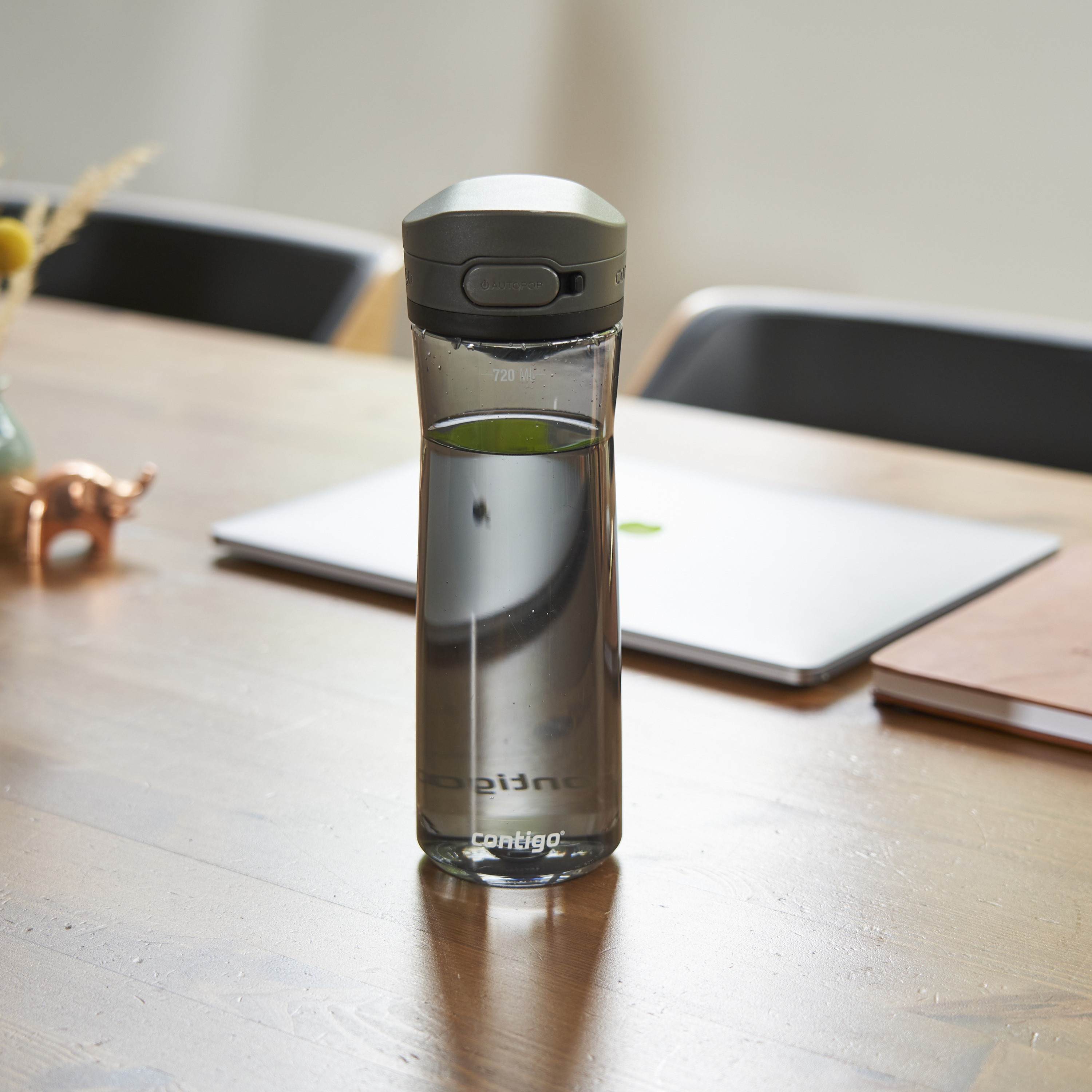 Contigo Plain Tritan Water Bottle with Autoseal Spout and Leak Resistant Design - 720 ml-school-waterbottles-image-2