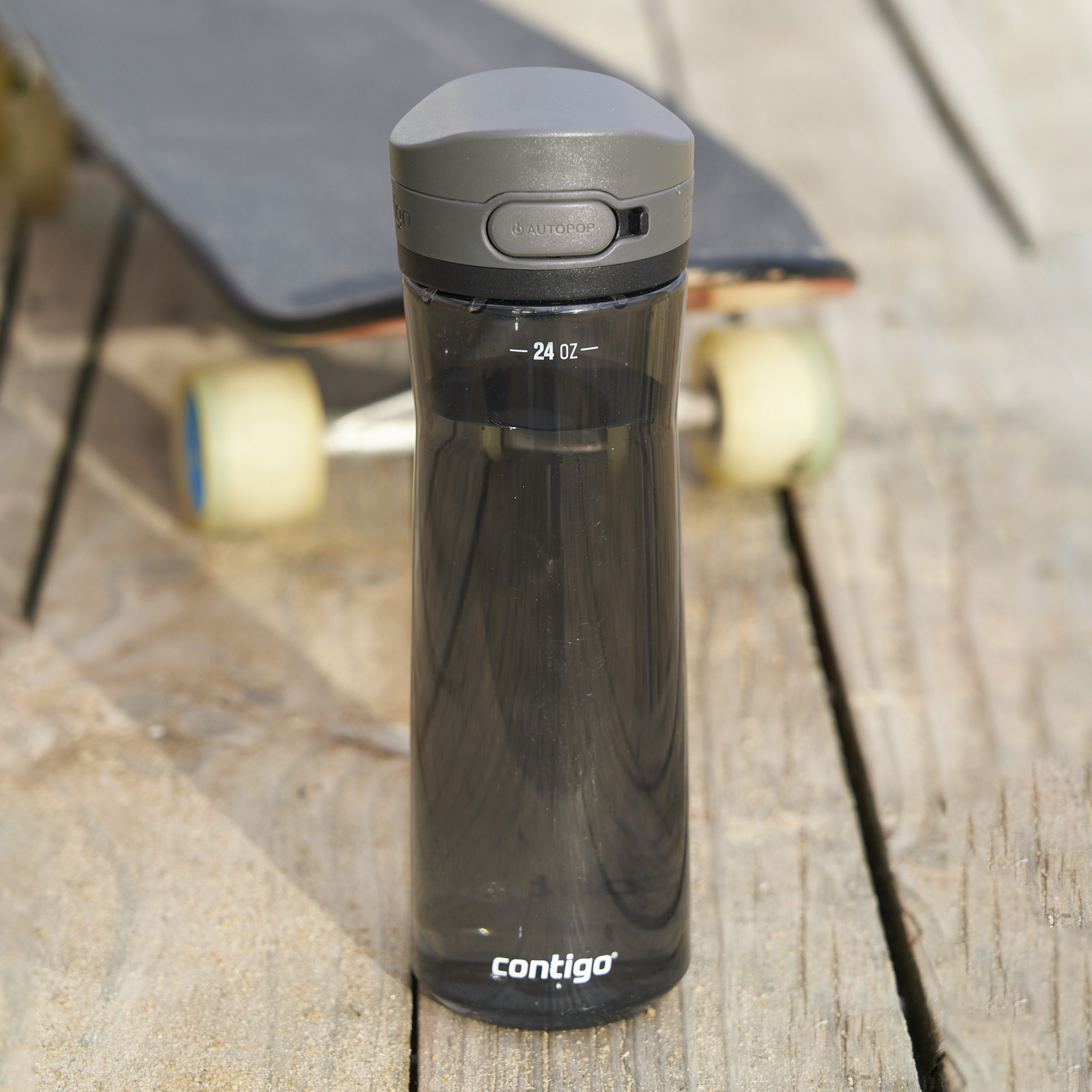 Contigo Plain Tritan Water Bottle with Autoseal Spout and Leak Resistant Design - 720 ml-school-waterbottles-image-3