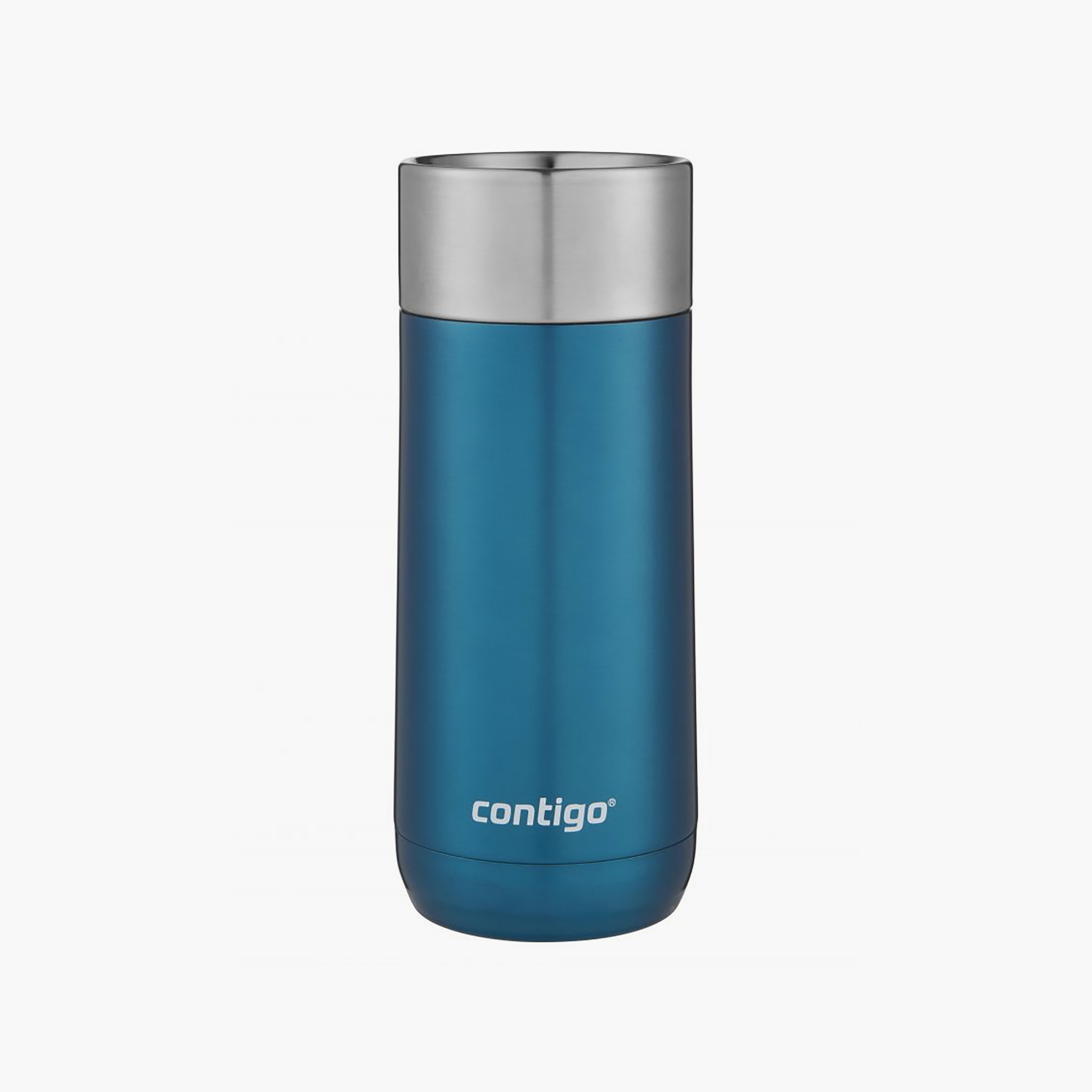 Contigo Plain Stainless Steel Travel Mug with Autoseal Spout and Leak Resistant Design - 360 ml-school-waterbottles-image-2
