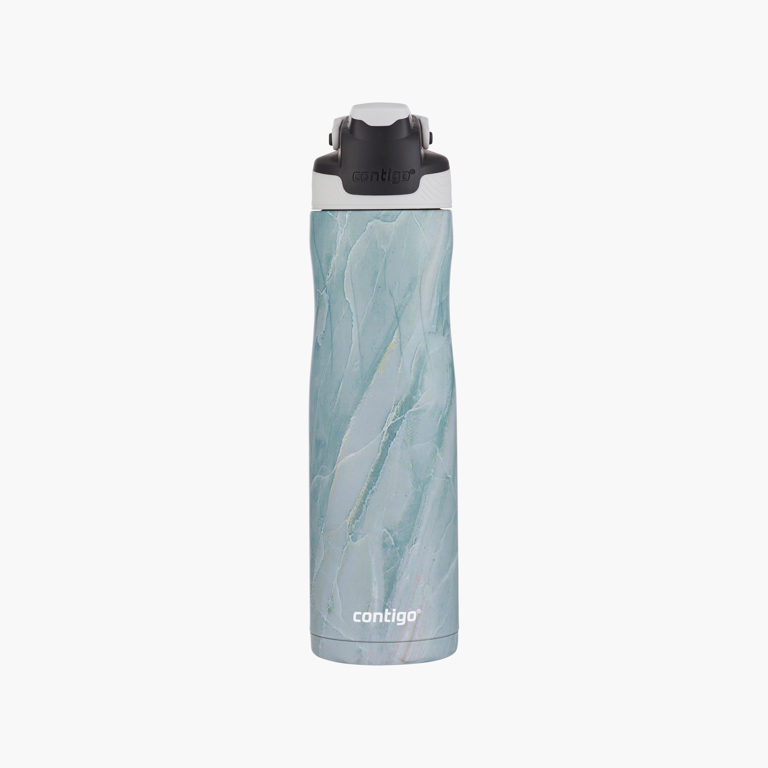 Contigo Textured Stainless Steel Water Bottle with Sipper Spout and Leak Resistant Design - 720 ml-school-waterbottles-image-1