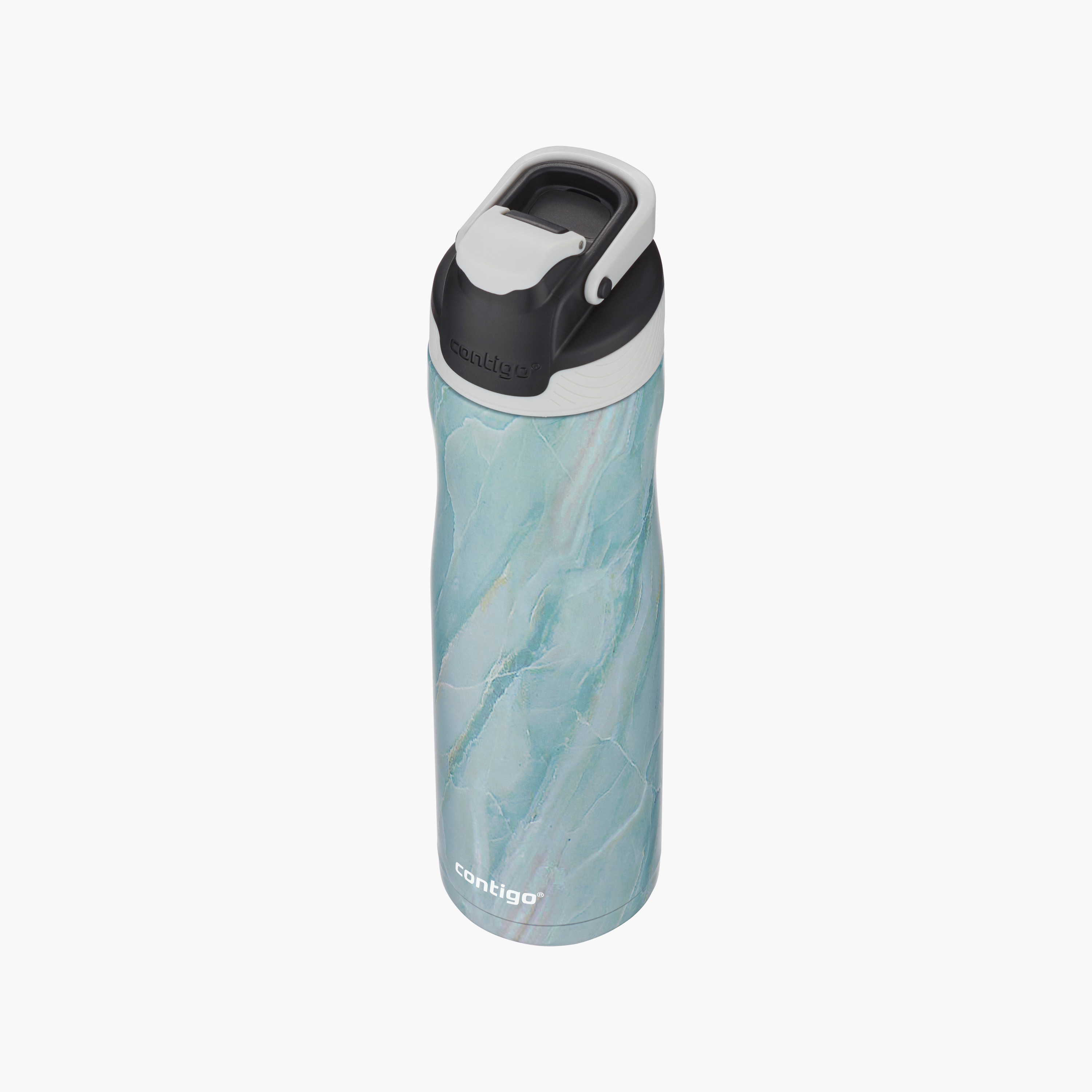 Contigo Textured Stainless Steel Water Bottle with Sipper Spout and Leak Resistant Design - 720 ml-school-waterbottles-image-3