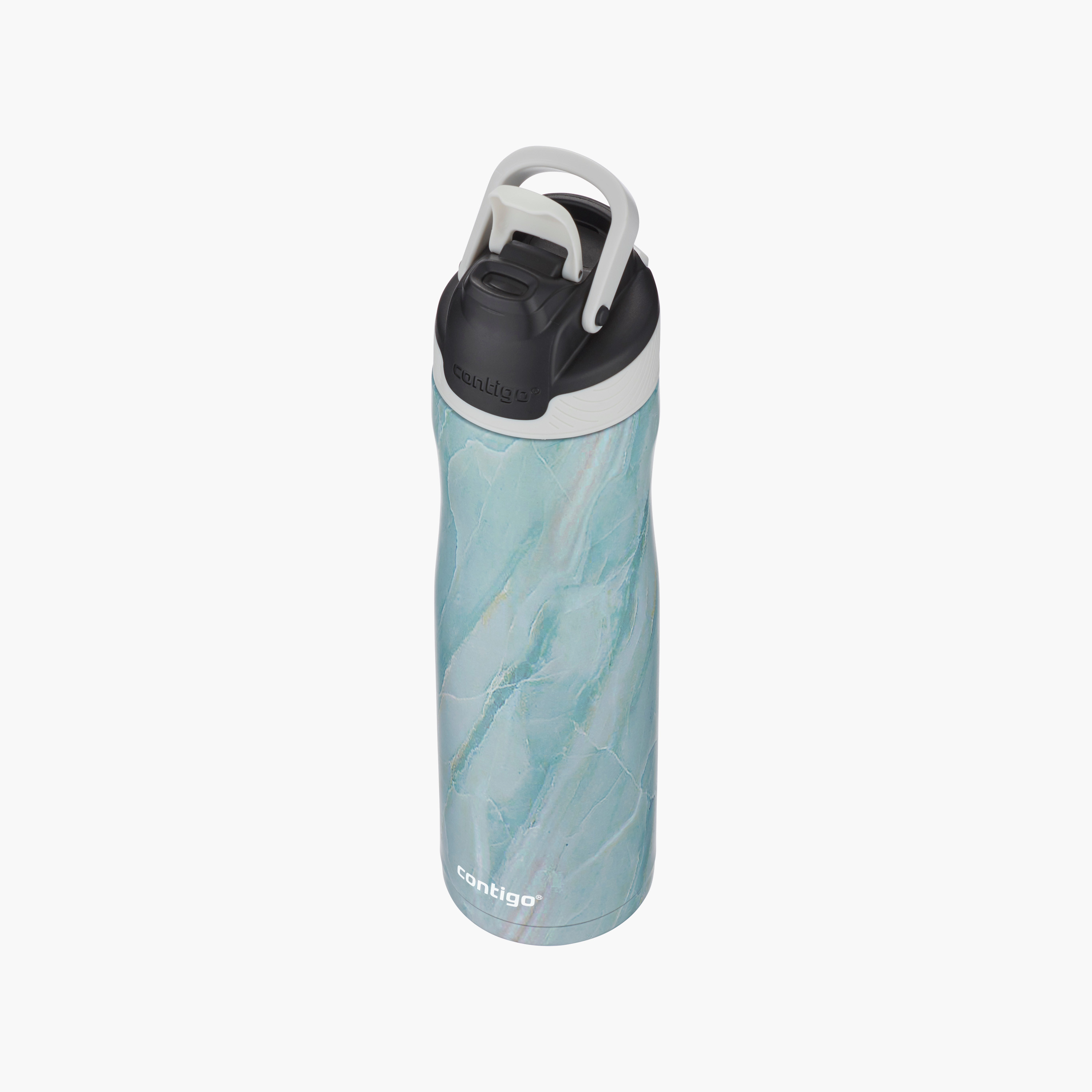 Contigo Textured Stainless Steel Water Bottle with Sipper Spout and Leak Resistant Design - 720 ml-school-waterbottles-image-4