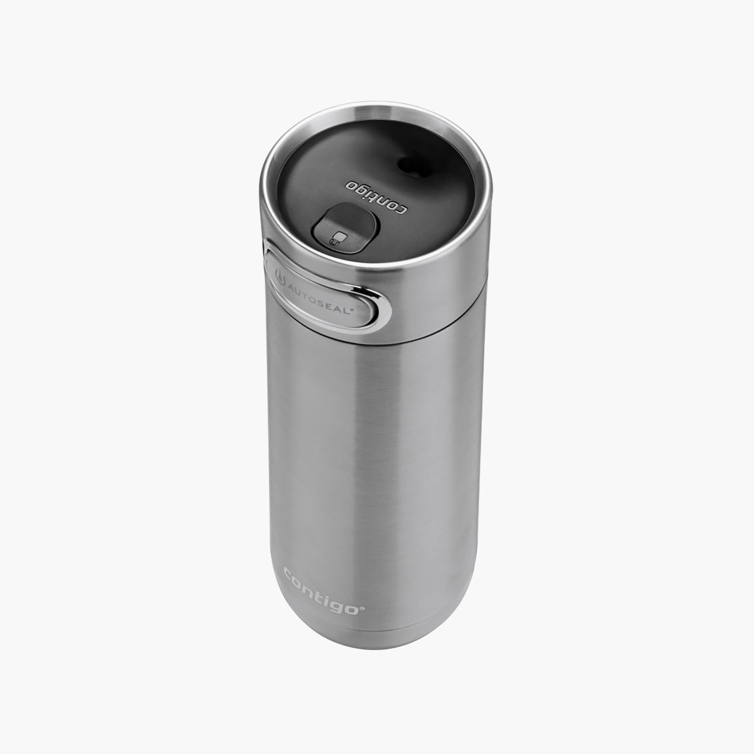 Contigo Plain Stainless Steel Travel Mug with Autoseal Spout and Leak Resistant Design - 470 ml-school-waterbottles-image-3