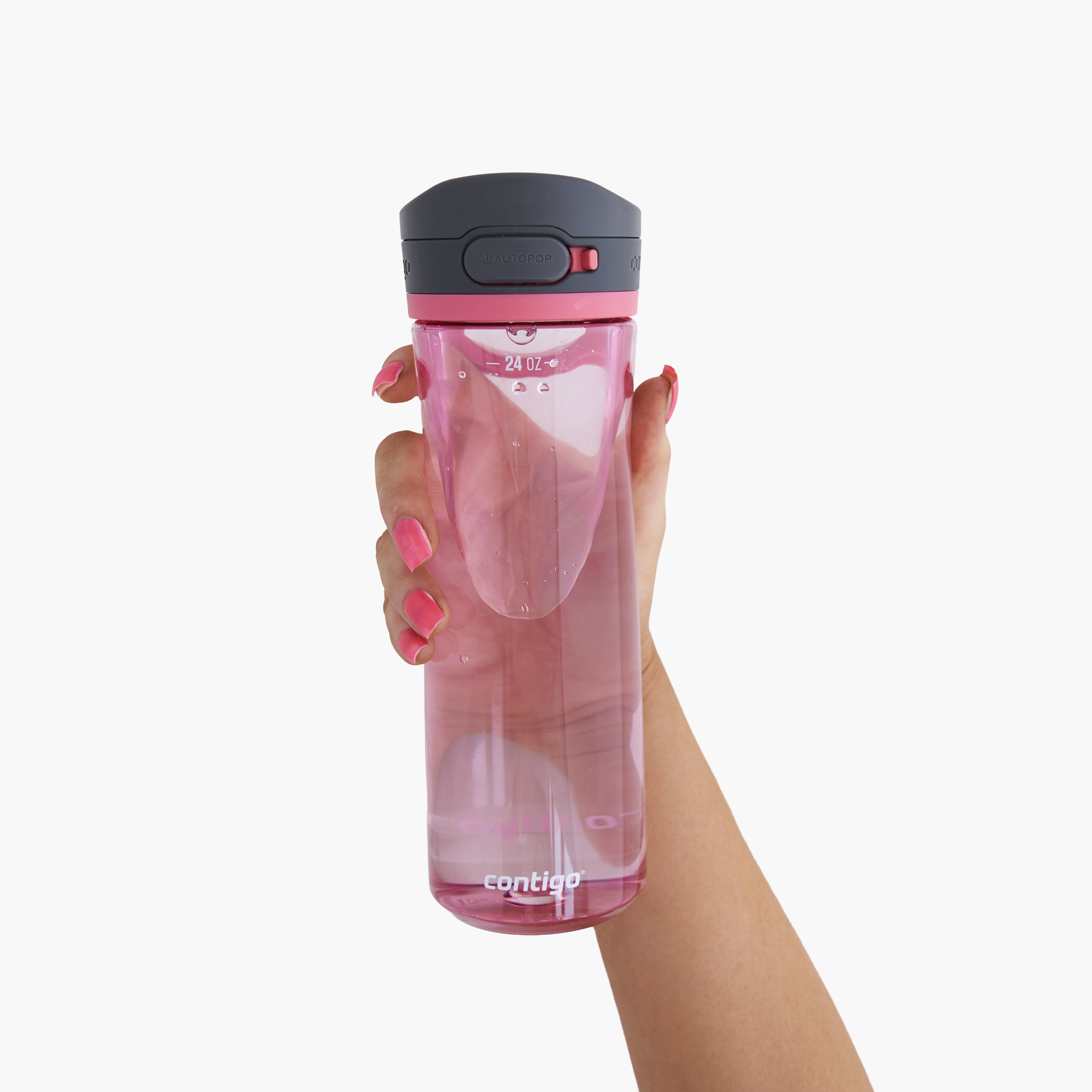 Contigo Plain Tritan Water Bottle with Autoseal Spout and Leak Resistant Design - 720 ml-school-waterbottles-image-2