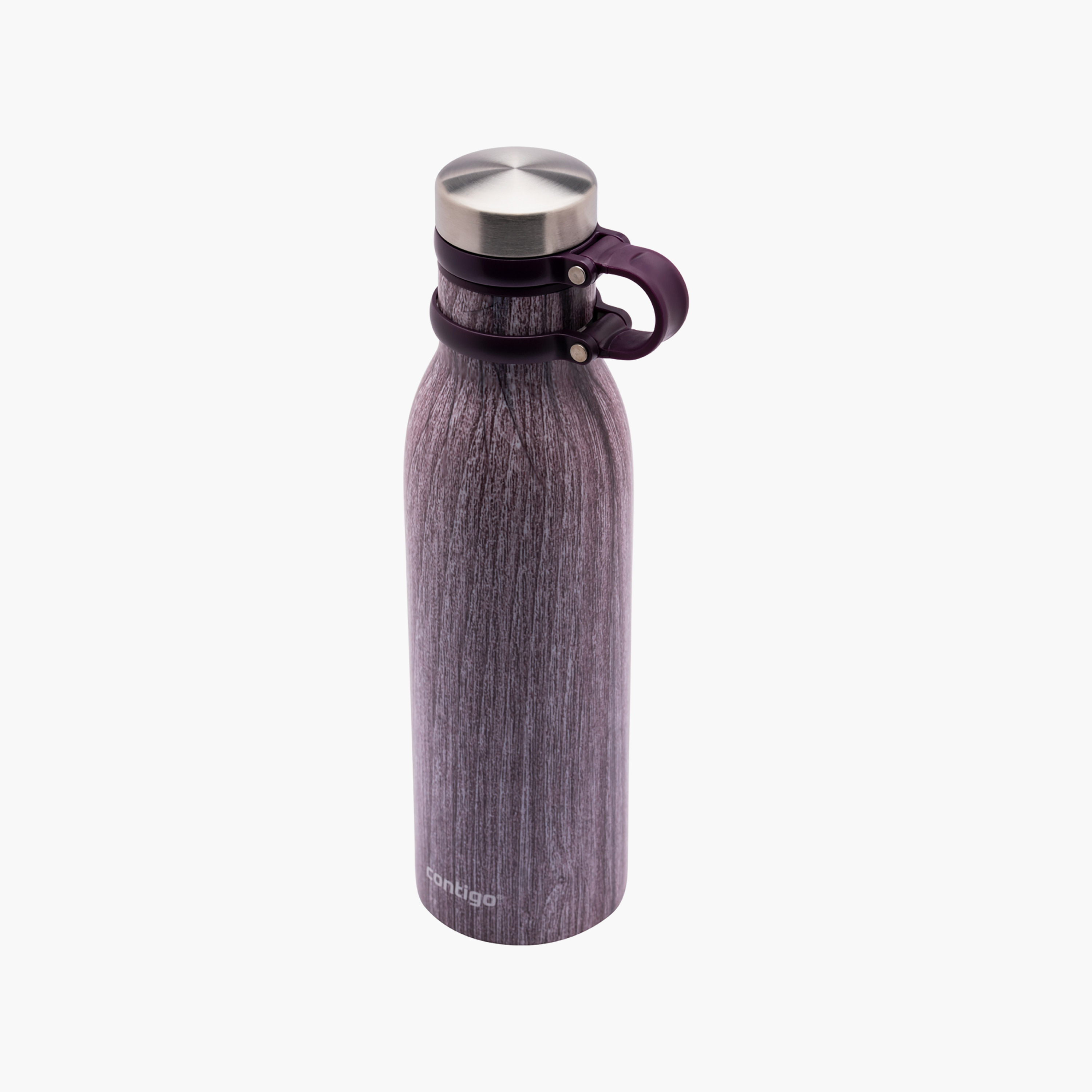 Contigo Abstract Stainless Steel Water Bottle with Wide Mouth and Leak Resistant Design - 590 ml-school-waterbottles-image-2