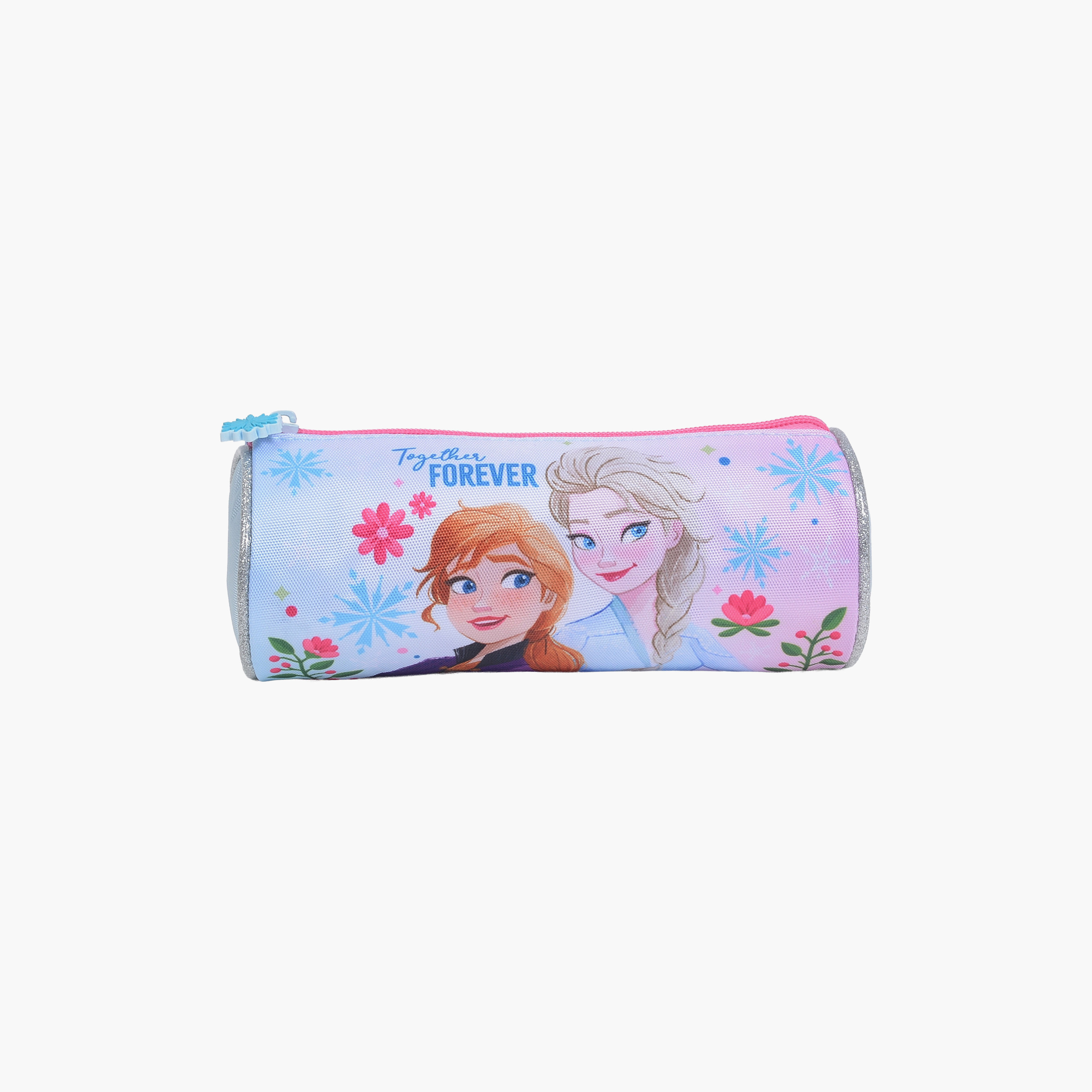 Frozen Trolley Backpack for Girls 8-13 Yrs with Pencil Case - 16 Inch-school-bagsandbackpacks-trolleybags-image-3