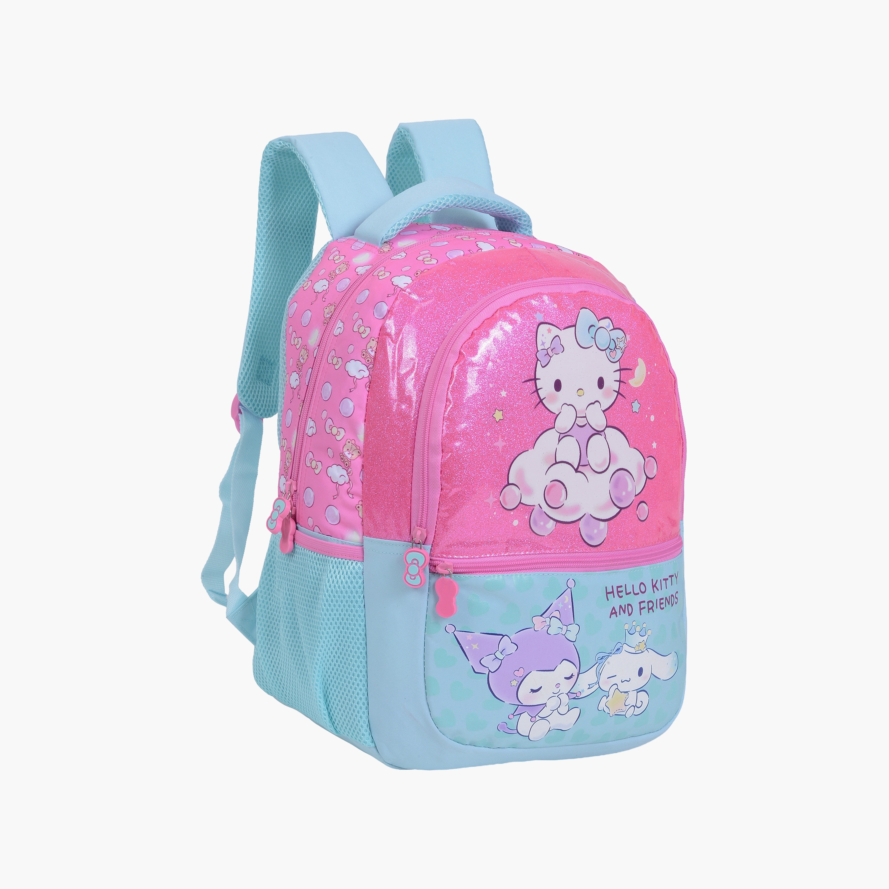 Hellokitty & Friends Hello Kitty School Backpack for Girls 8-13 yrs with Pencil Case - 16 Inch-school-bagsandbackpacks-backpacks-image-4