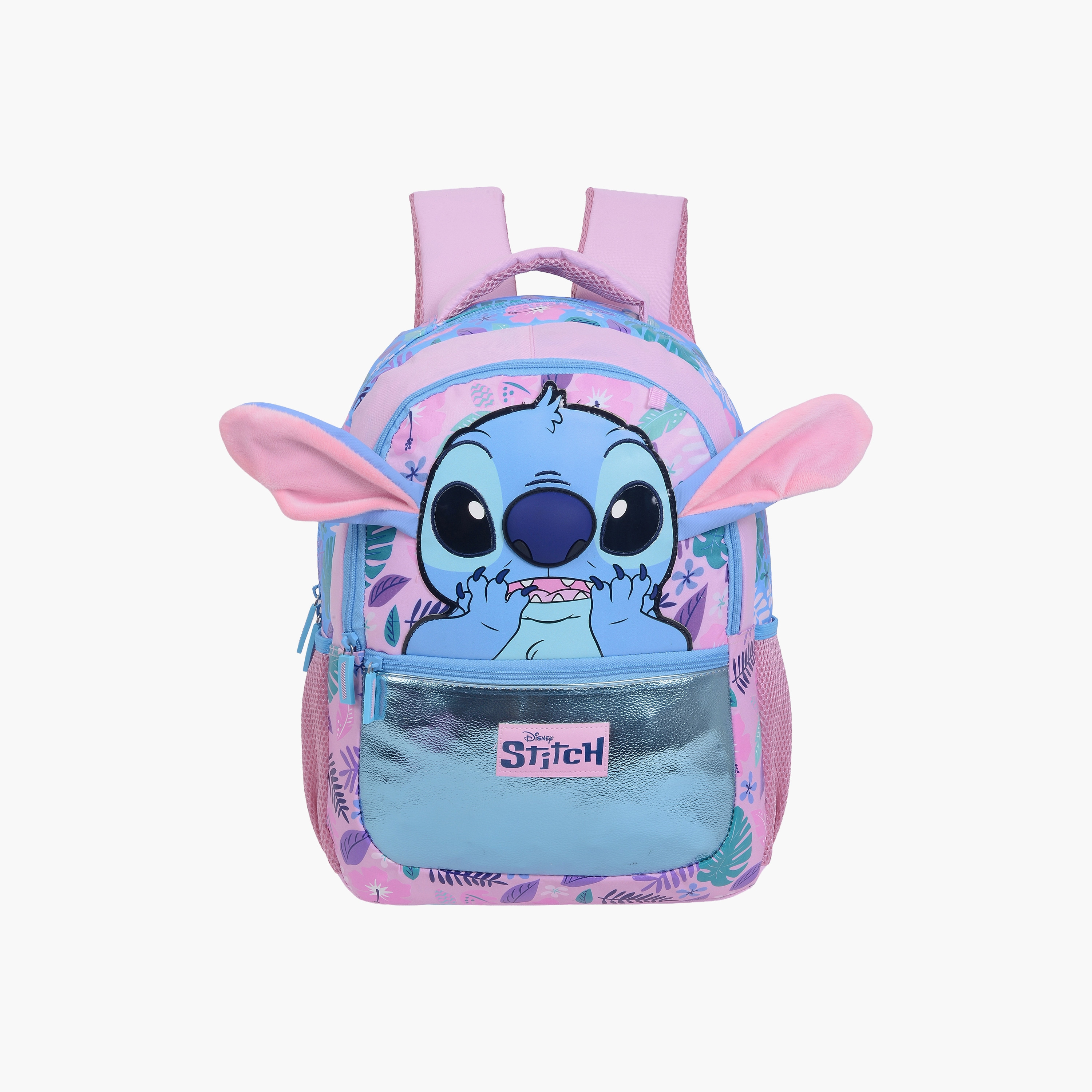 شنطة ظهر مدرسية بزخارف ستيتش للبنات بعمر 5-8 سنوات - 13.5 بوصة-school-bagsandbackpacks-backpacks-image-2