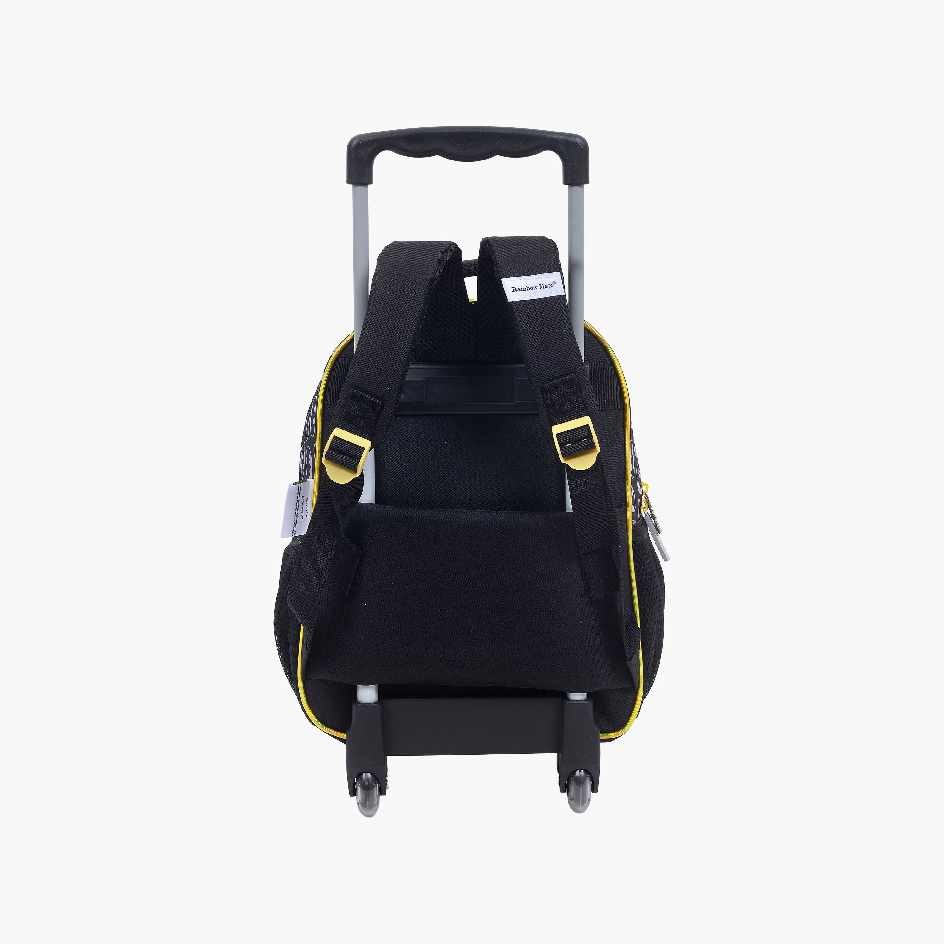Batman Trolley Backpack for Boys 5-8 Yrs with Pencil Case - 13.5 Inch-school-bagsandbackpacks-trolleybags-image-2