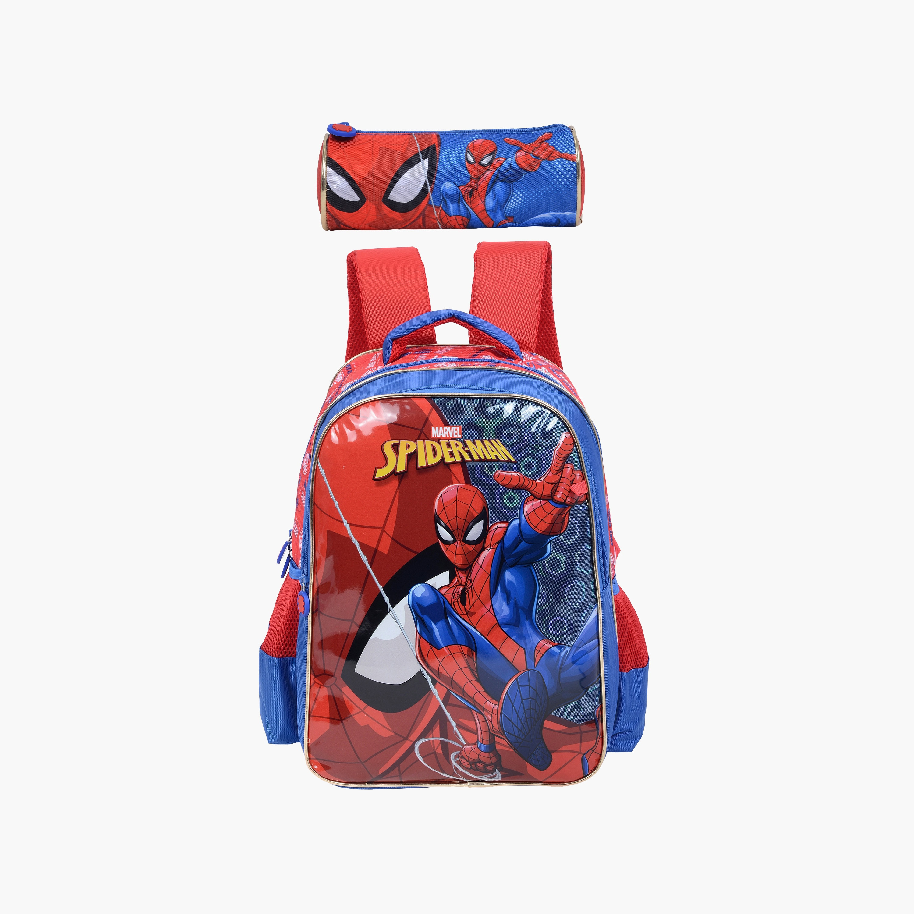 Spiderman School Backpack for Boys 5-8 yrs with Pencil Case - 13.5 Inch-school-bagsandbackpacks-backpacks-image-1