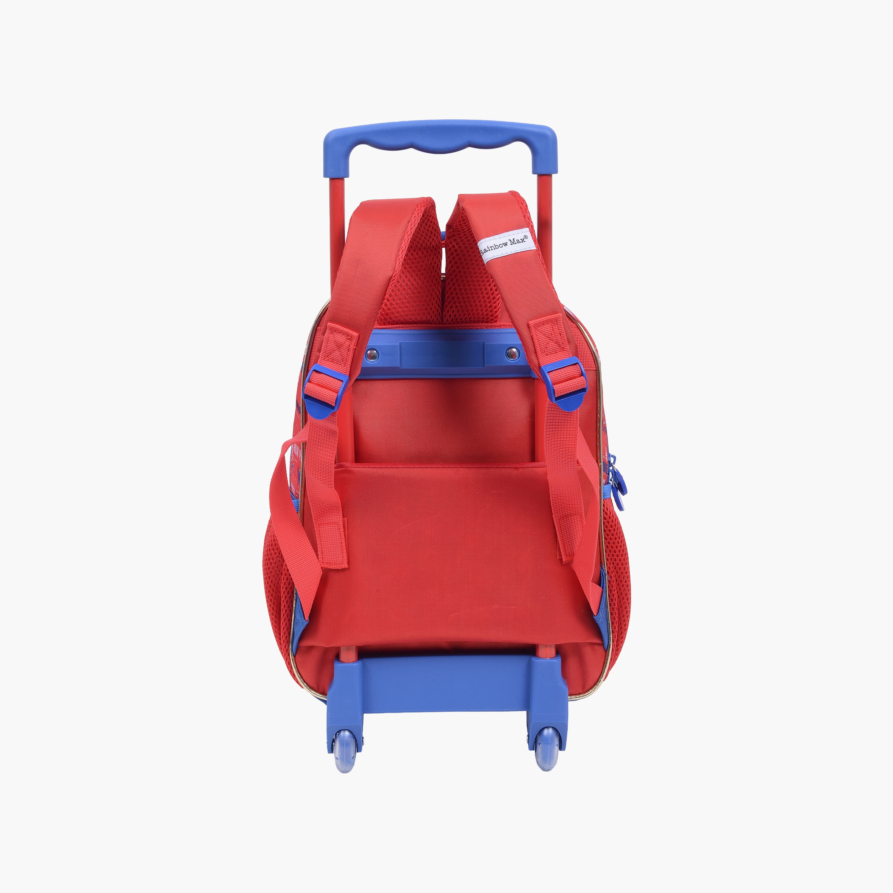 Spiderman Trolley Backpack for Boys 5-8 Yrs with Pencil Case - 13.5 Inch-school-bagsandbackpacks-trolleybags-image-5